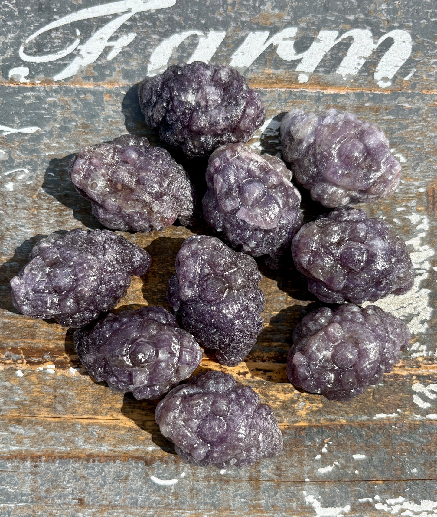 One (1) Lepidolite Money Toad | Intuitively Chosen
