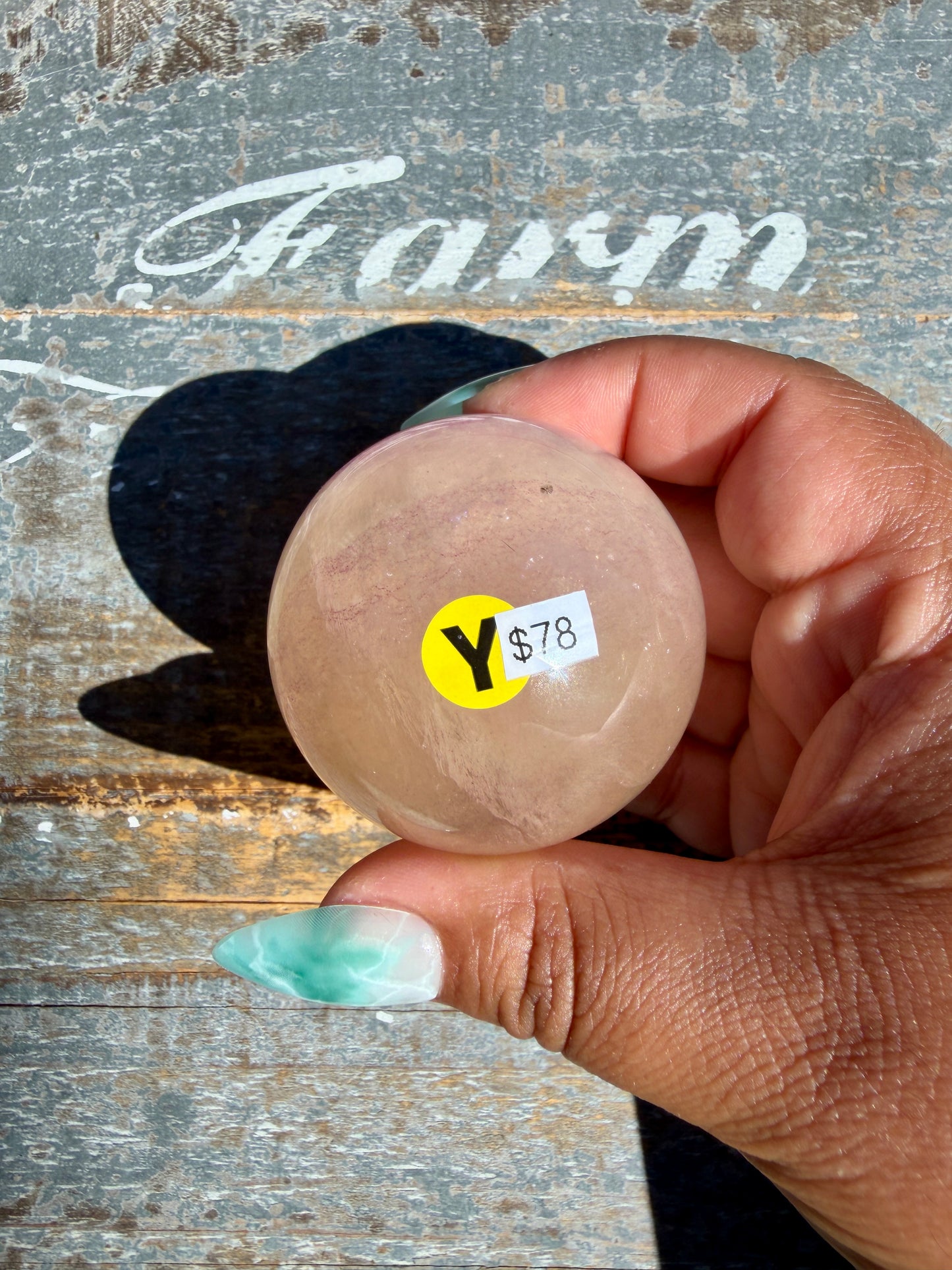 Gorgeous Yellow Candy Fluorite Sphere | Opt Y
