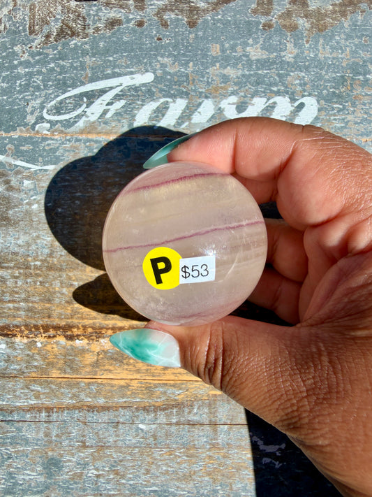 Gorgeous Yellow Candy Fluorite Sphere | Opt P