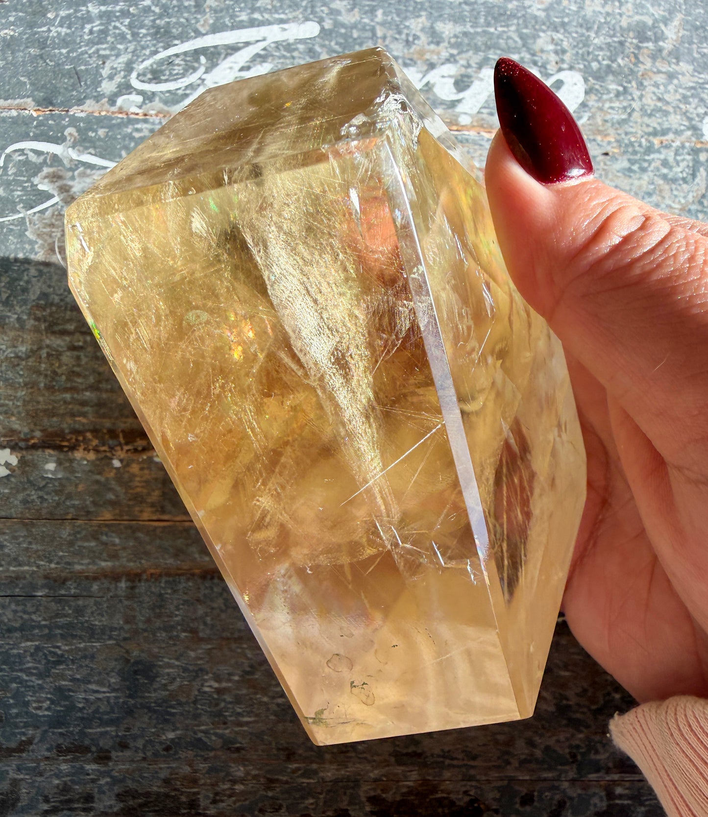 Gorgeous Optical Calcite Freeform from India | Opt R