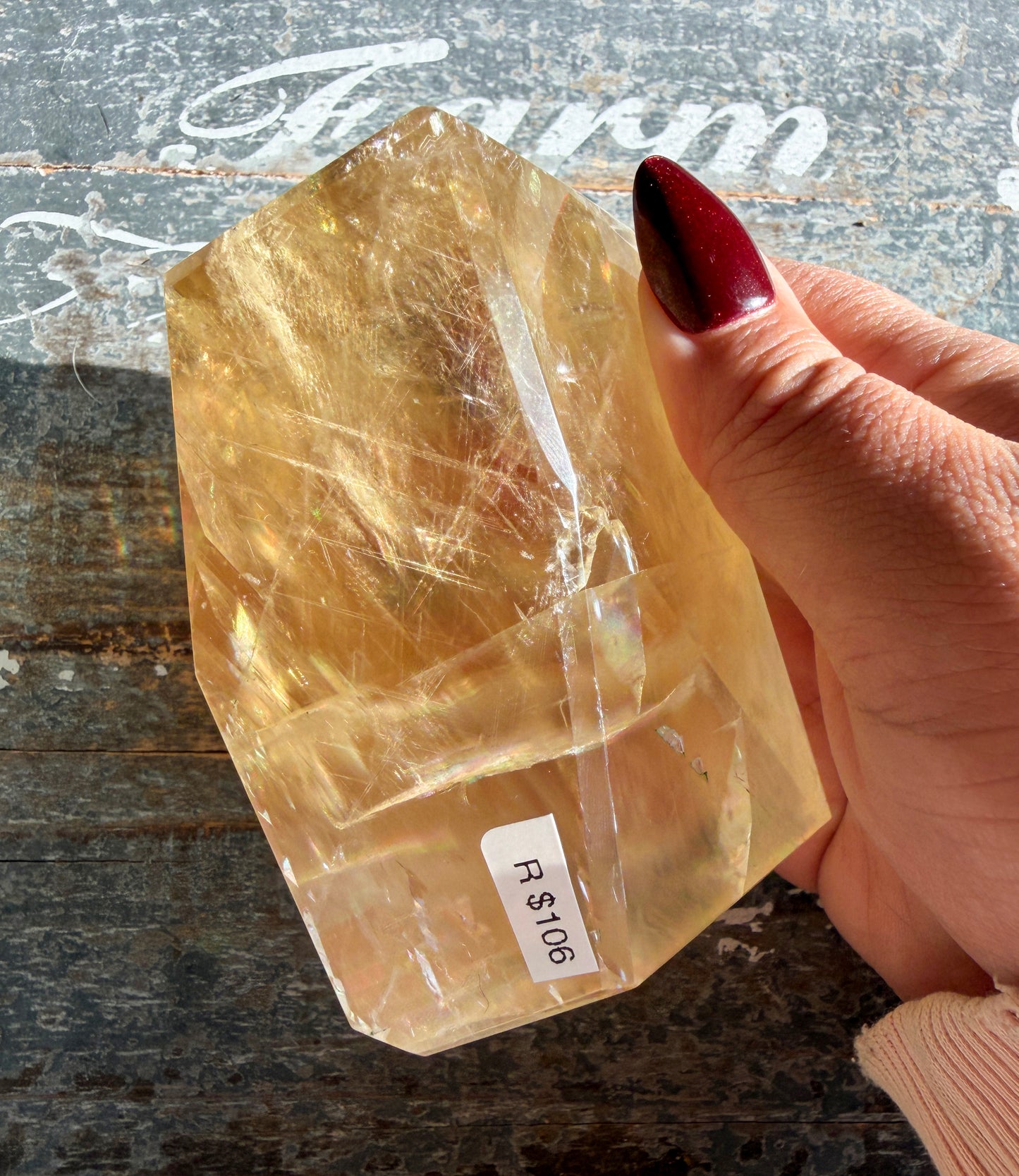 Gorgeous Optical Calcite Freeform from India | Opt R