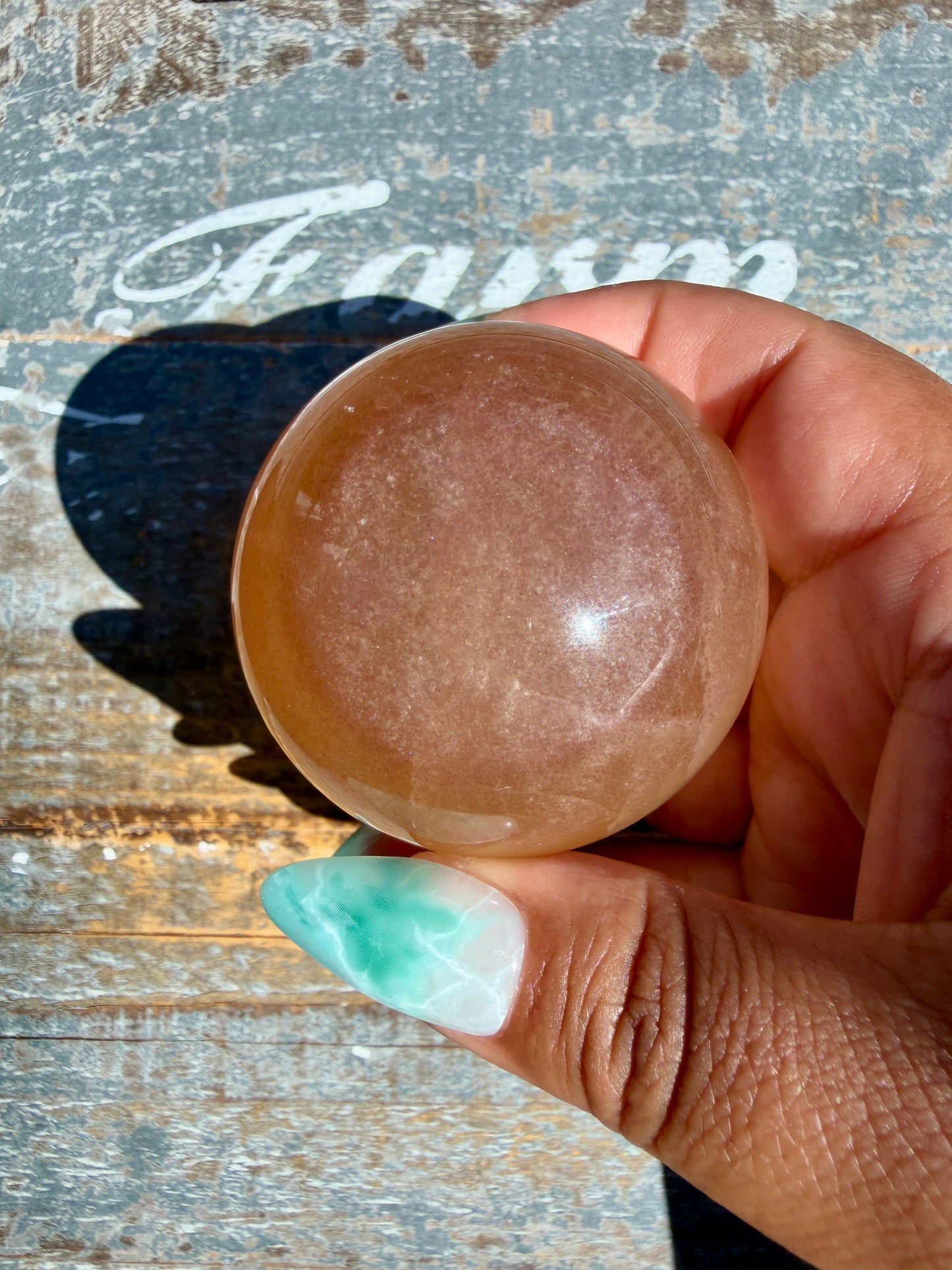 Gorgeous Yellow Candy Fluorite Sphere | Opt O