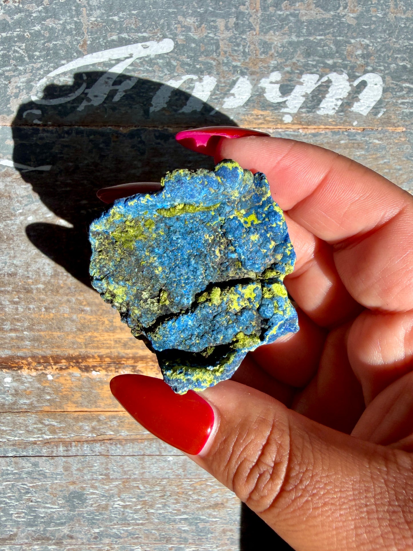 Gorgeous Malachite + Azurite on Matrix Specimen | Opt 27