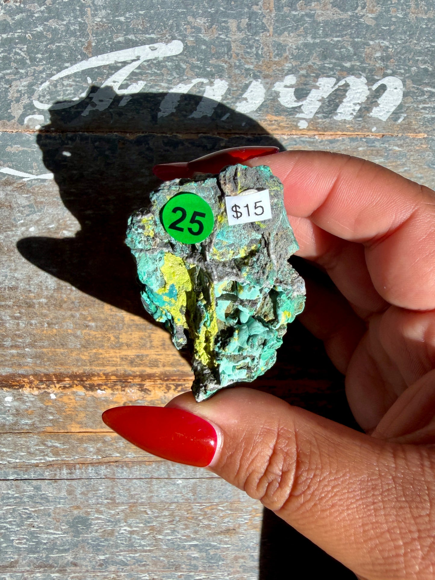 Gorgeous Malachite + Azurite on Matrix Specimen | Opt 25