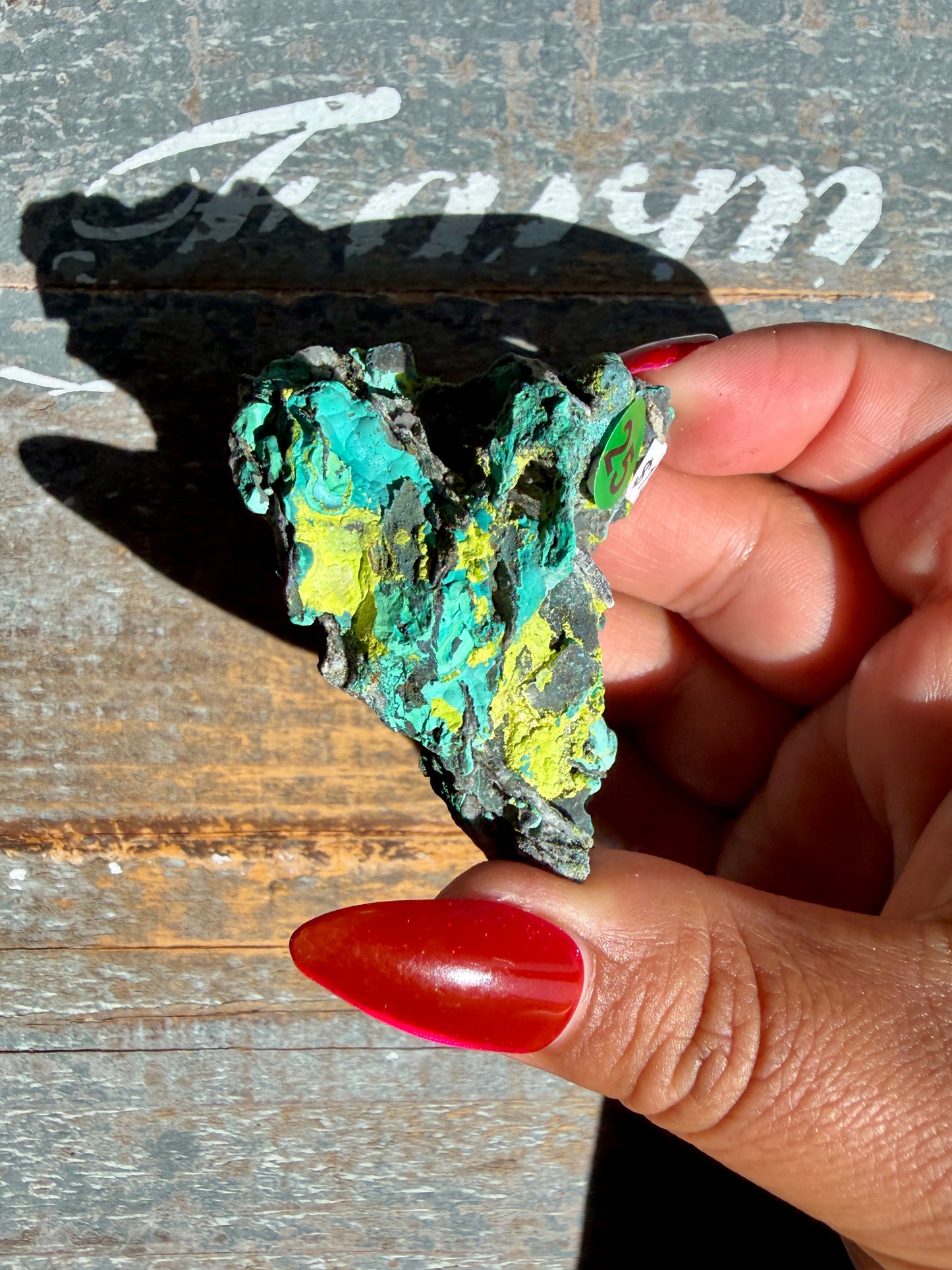 Gorgeous Malachite + Azurite on Matrix Specimen | Opt 25