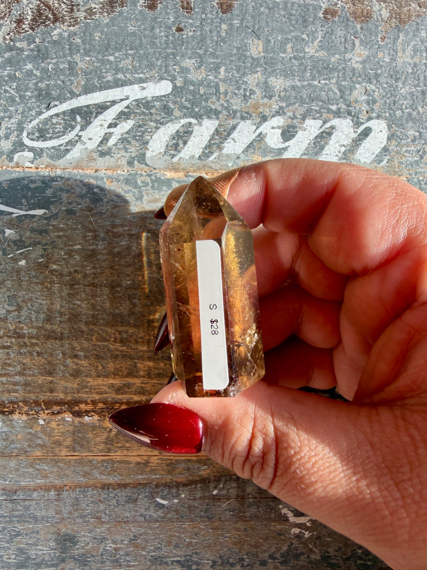 Gorgeous AAA Natural Citrine Tower from Brazil | Opt S