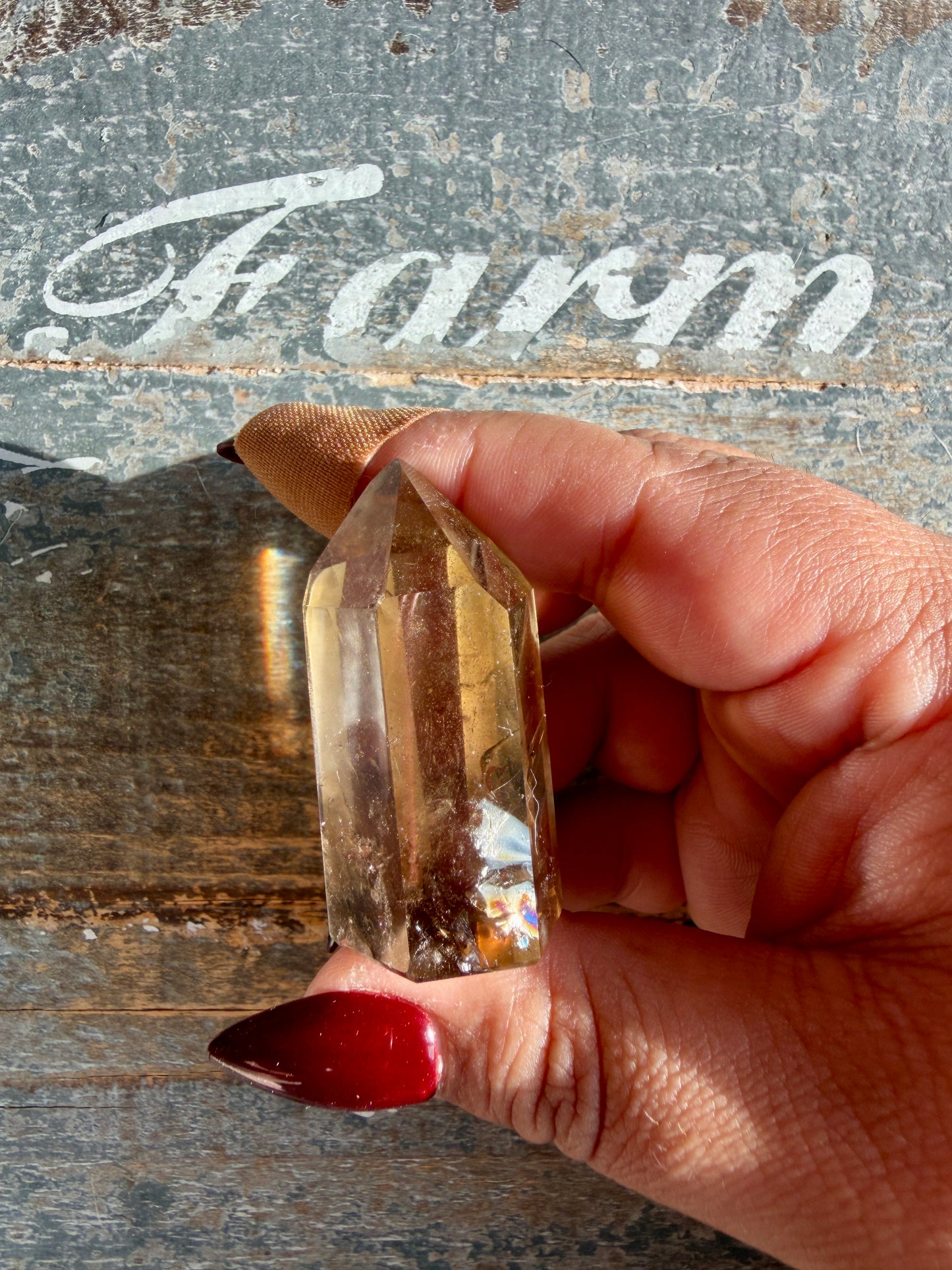 Gorgeous AAA Natural Citrine Tower from Brazil | Opt S