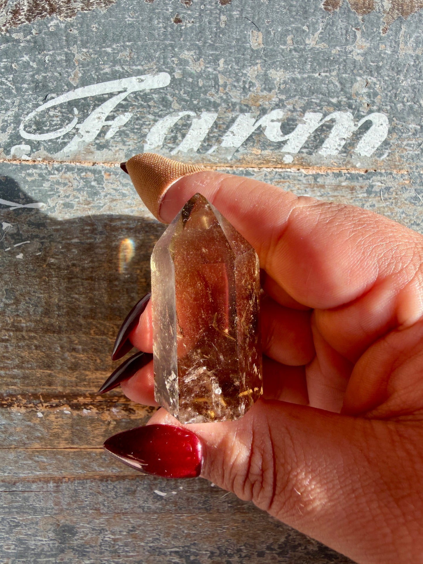 Gorgeous AAA Natural Citrine Tower from Brazil | Opt S