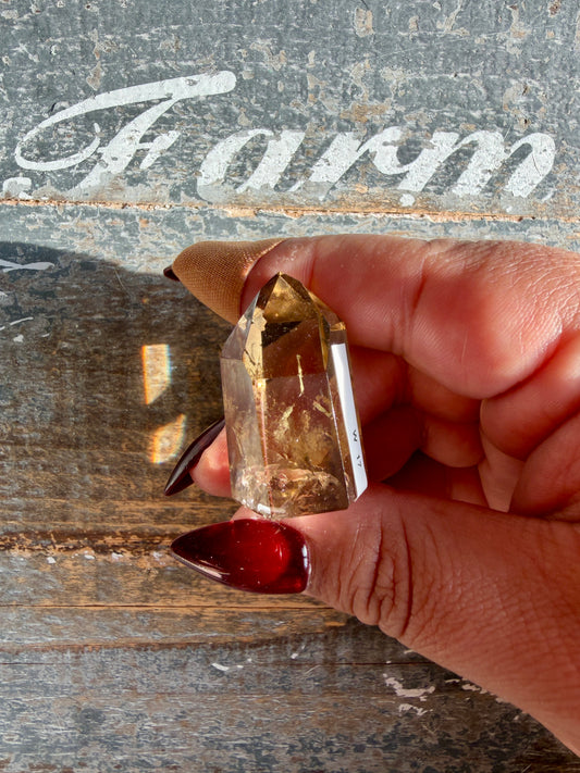 Gorgeous AAA Natural Citrine Tower from Brazil | Opt W