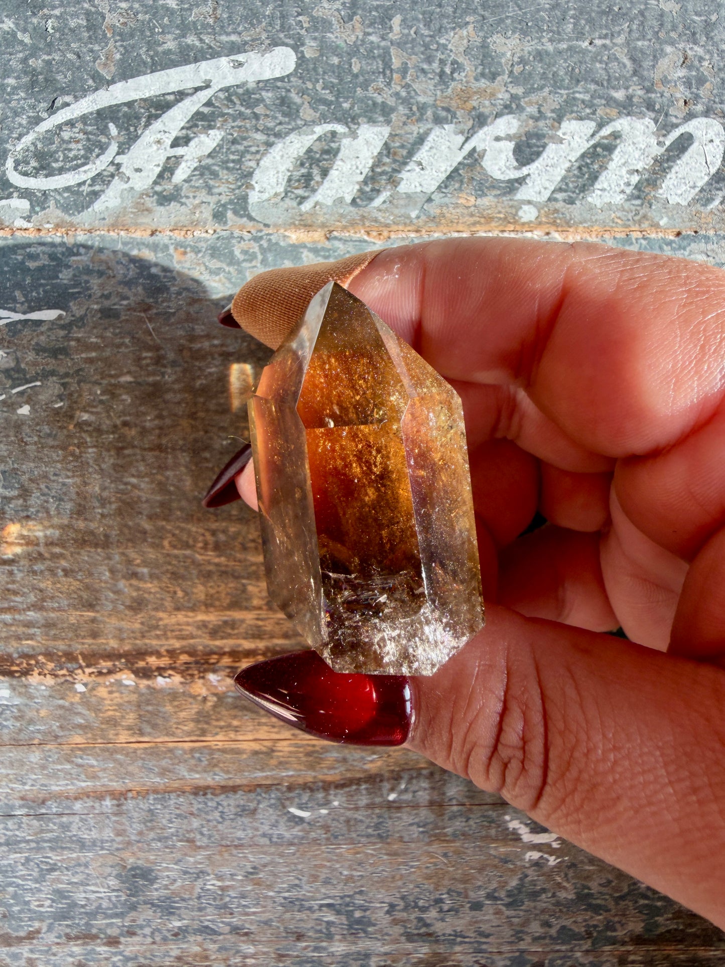 Gorgeous AAA Natural Citrine Tower from Brazil | Opt K