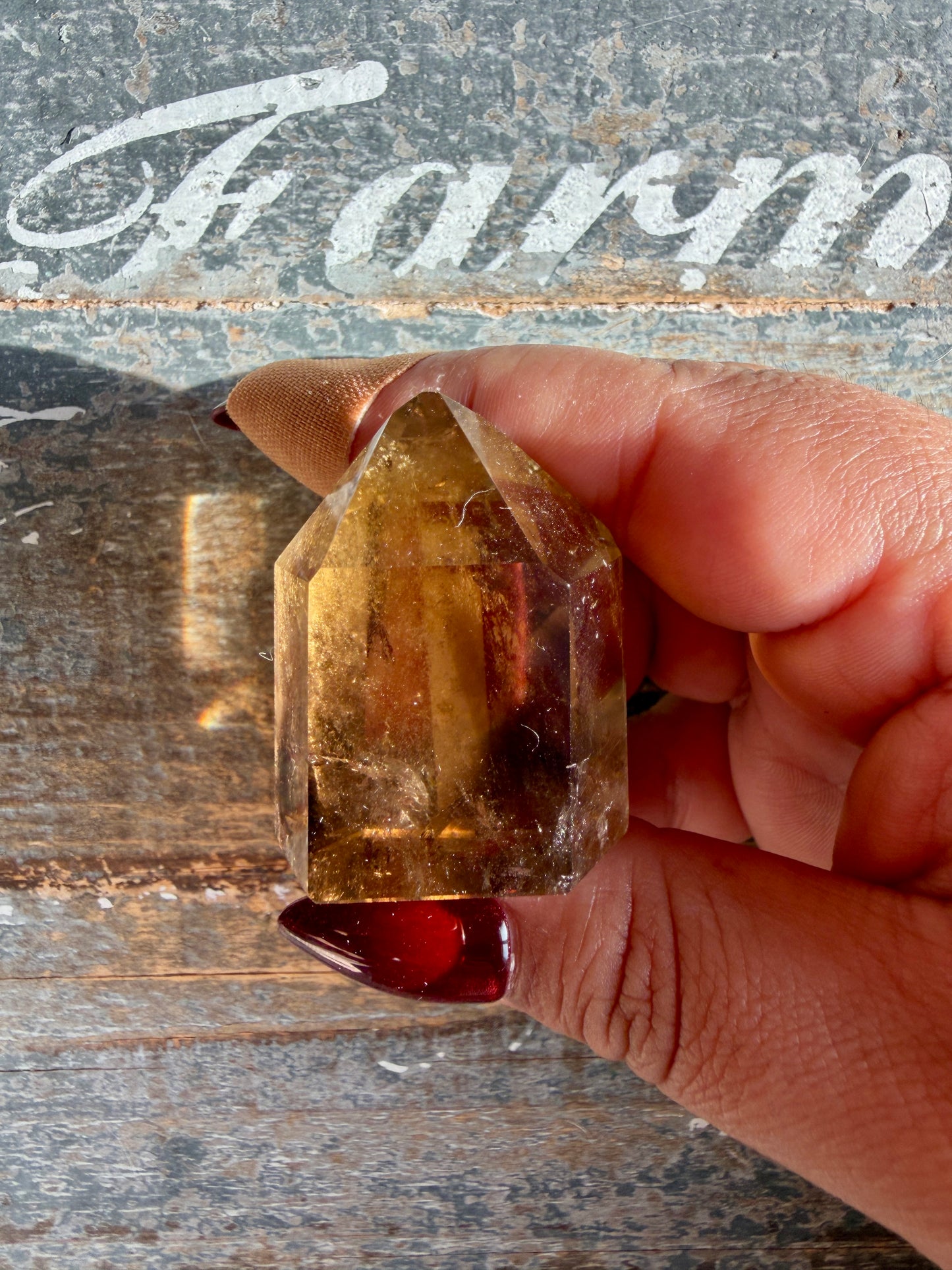 Gorgeous AAA Natural Citrine Tower from Brazil | Opt K