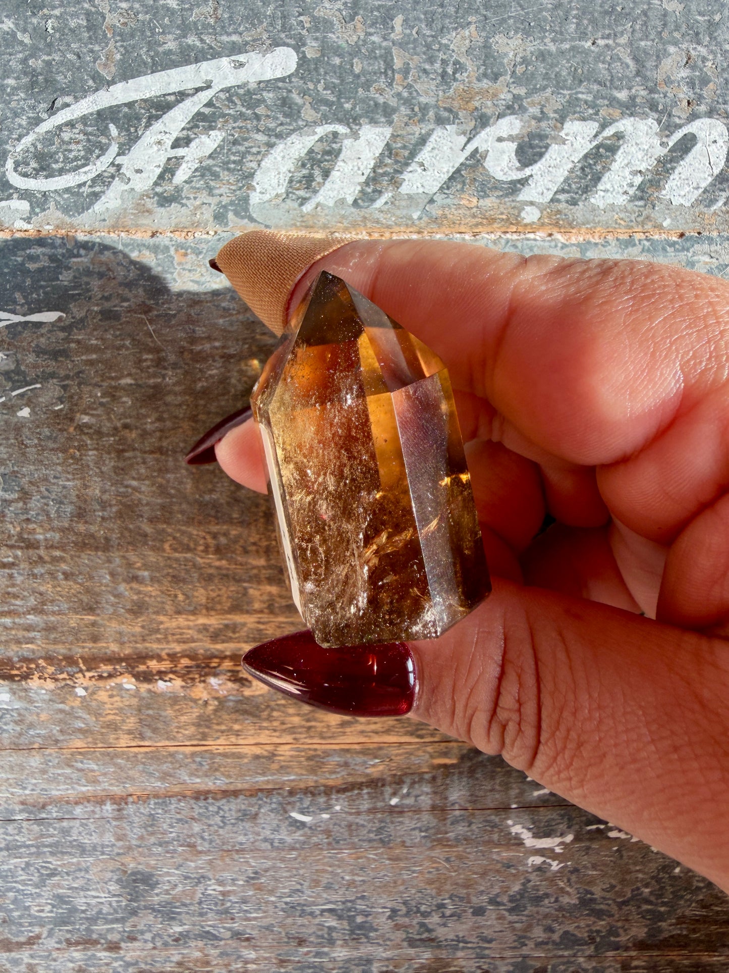 Gorgeous AAA Natural Citrine Tower from Brazil | Opt K