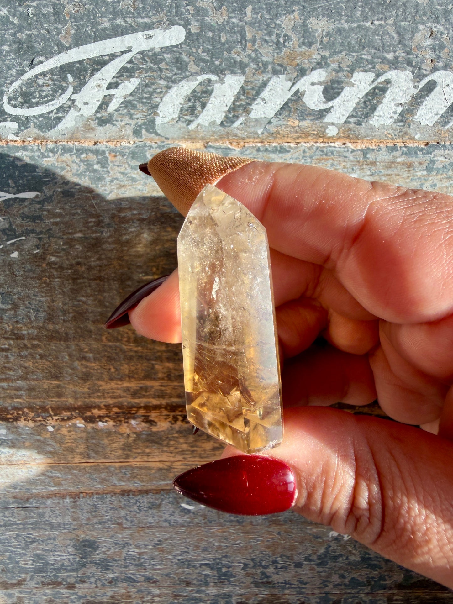 Gorgeous AAA Natural Citrine Tower from Brazil | Opt T