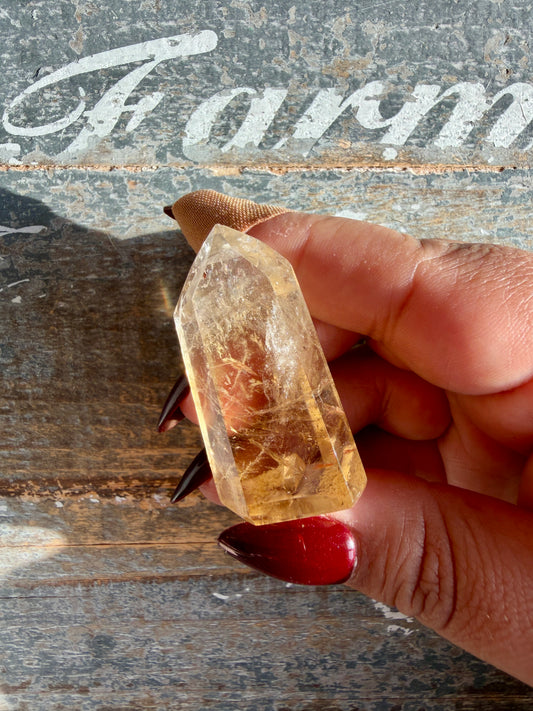 Gorgeous AAA Natural Citrine Tower from Brazil | Opt T