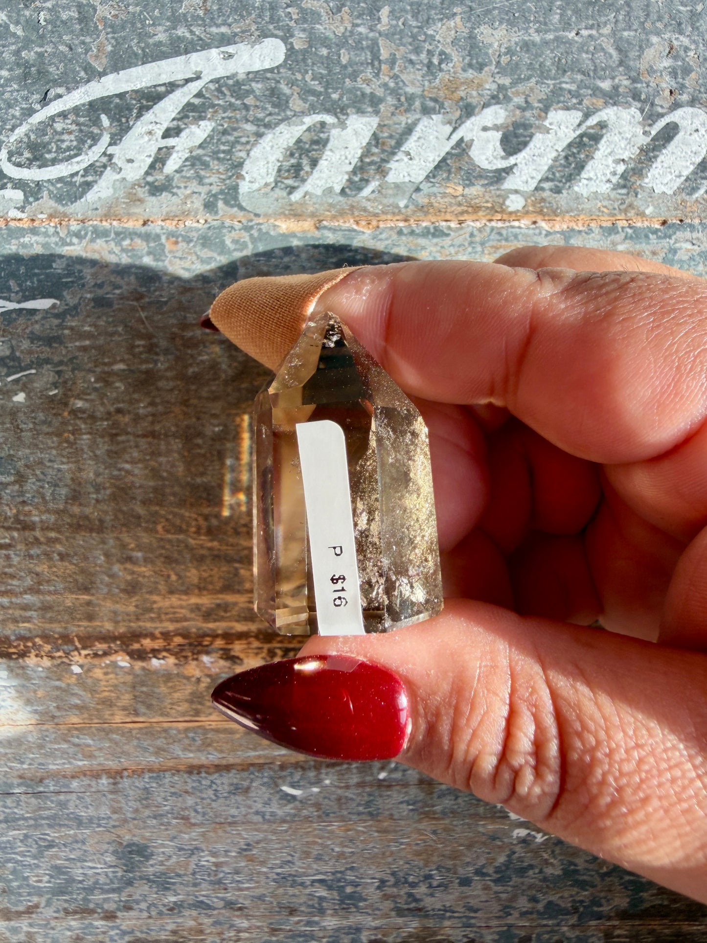 Gorgeous AAA Natural Citrine Tower from Brazil | Opt P