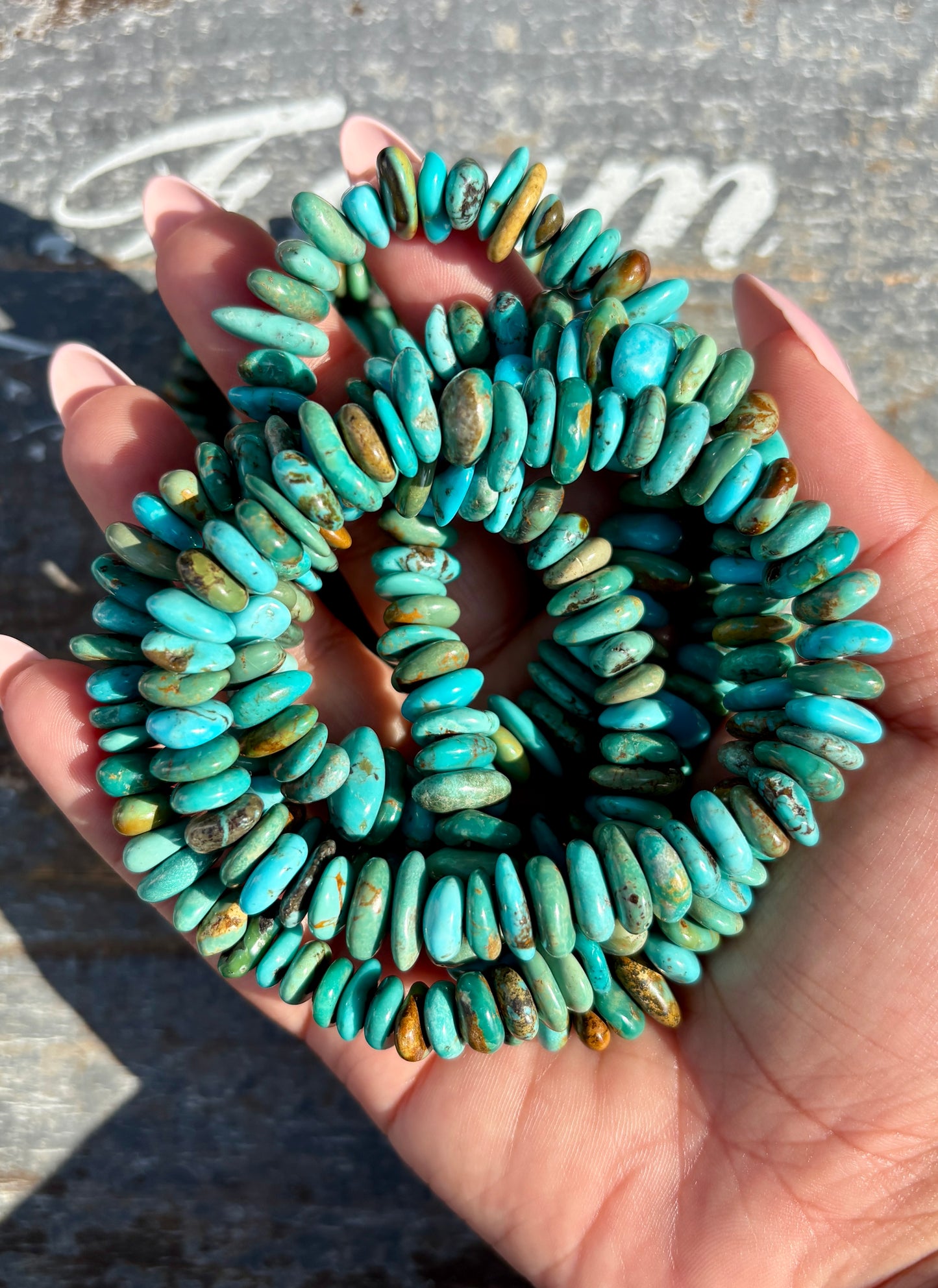 One (1) Gorgeous Authentic Turquoise Bracelet | Style B | Wrist Size: 6.25-6.5" | 11mm