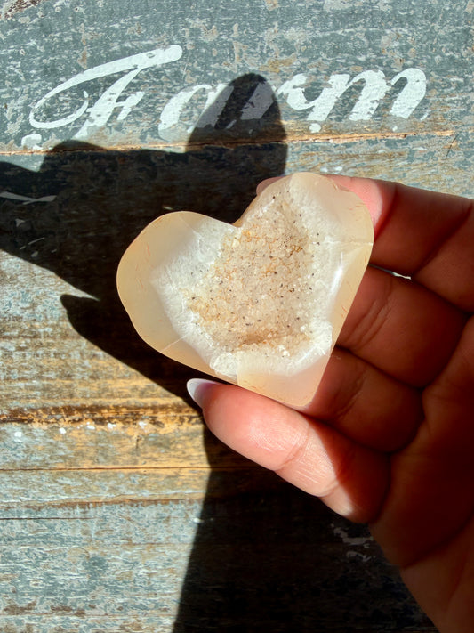 Gorgeous Carnelian Heart | Opt R