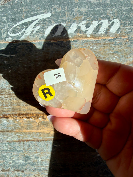 Gorgeous Carnelian Heart | Opt R