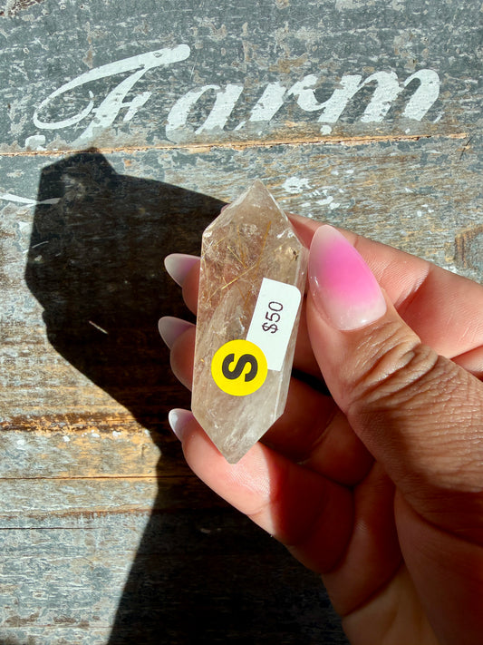 Gorgeous Rutile Wand | Opt S