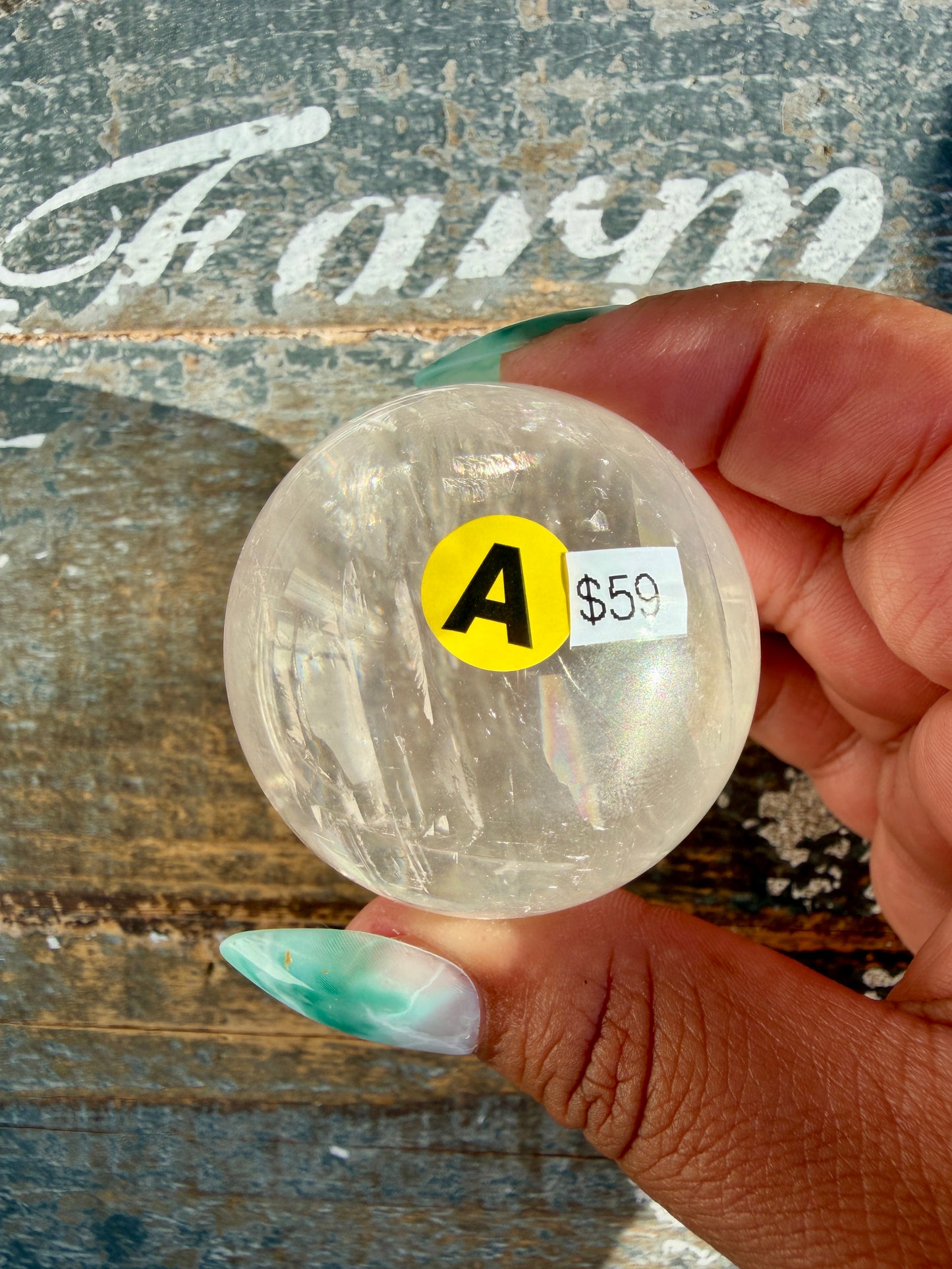 Gorgeous Optical Calcite Sphere | Opt A