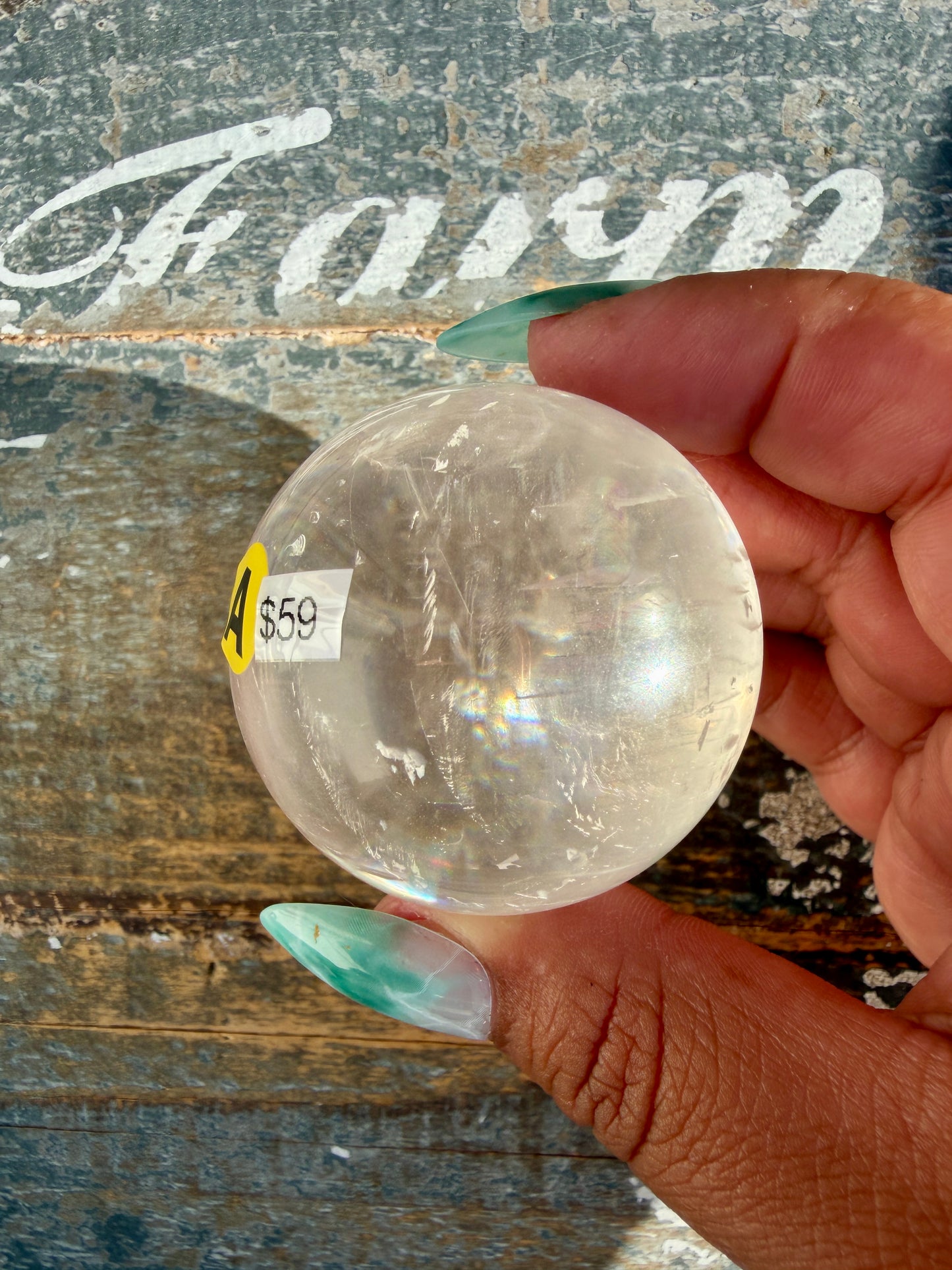 Gorgeous Optical Calcite Sphere | Opt A