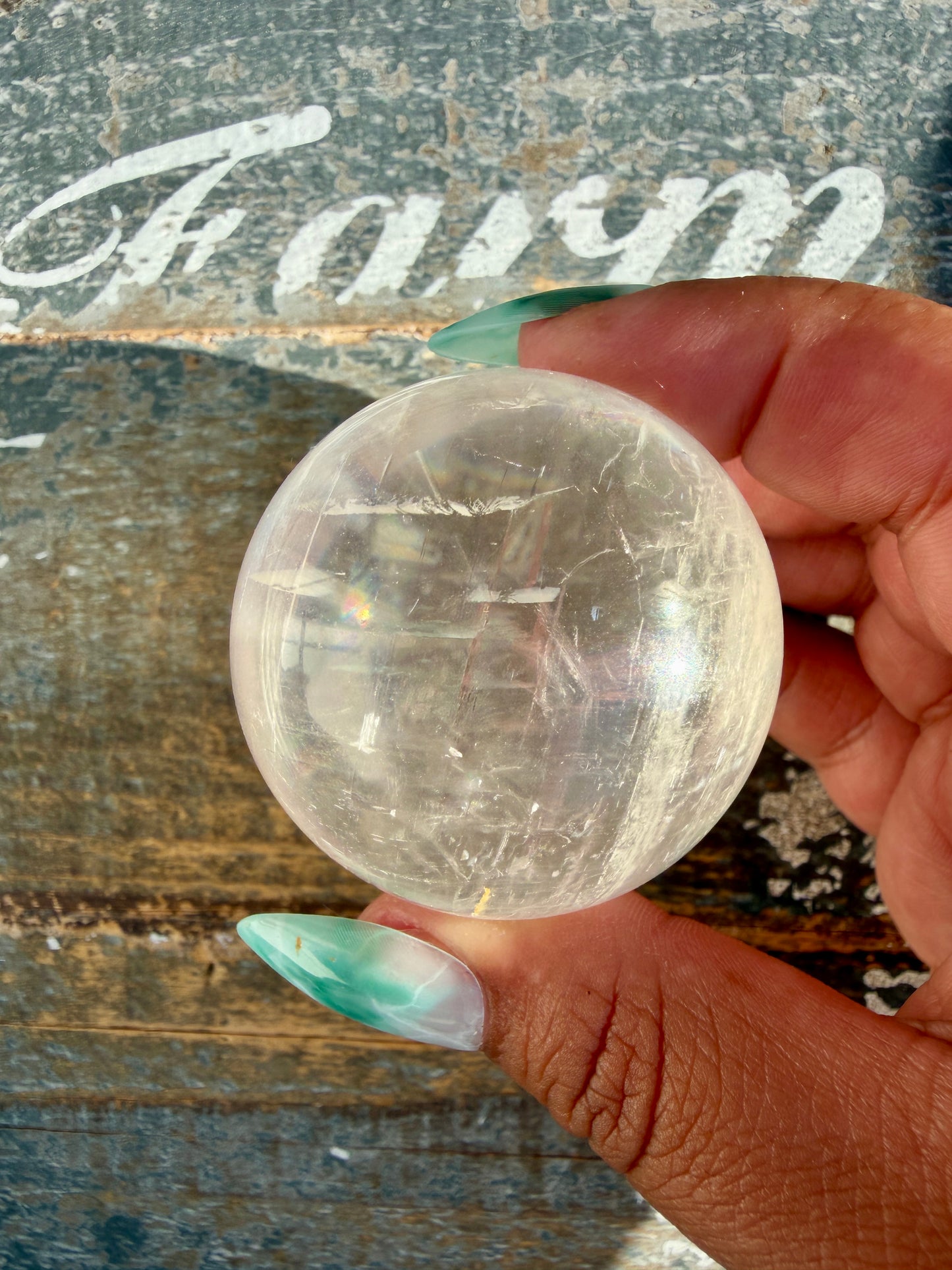 Gorgeous Optical Calcite Sphere | Opt A