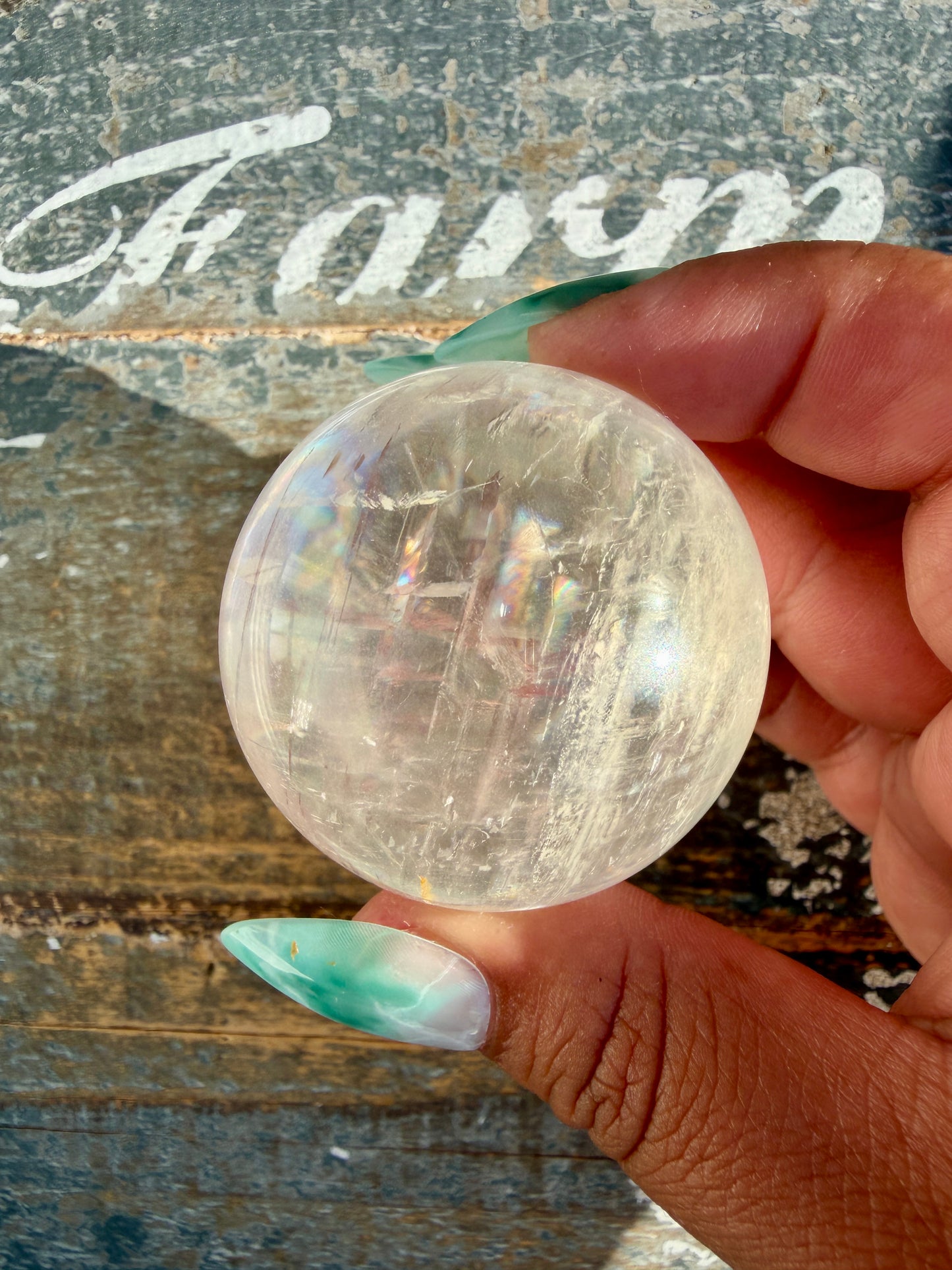 Gorgeous Optical Calcite Sphere | Opt A