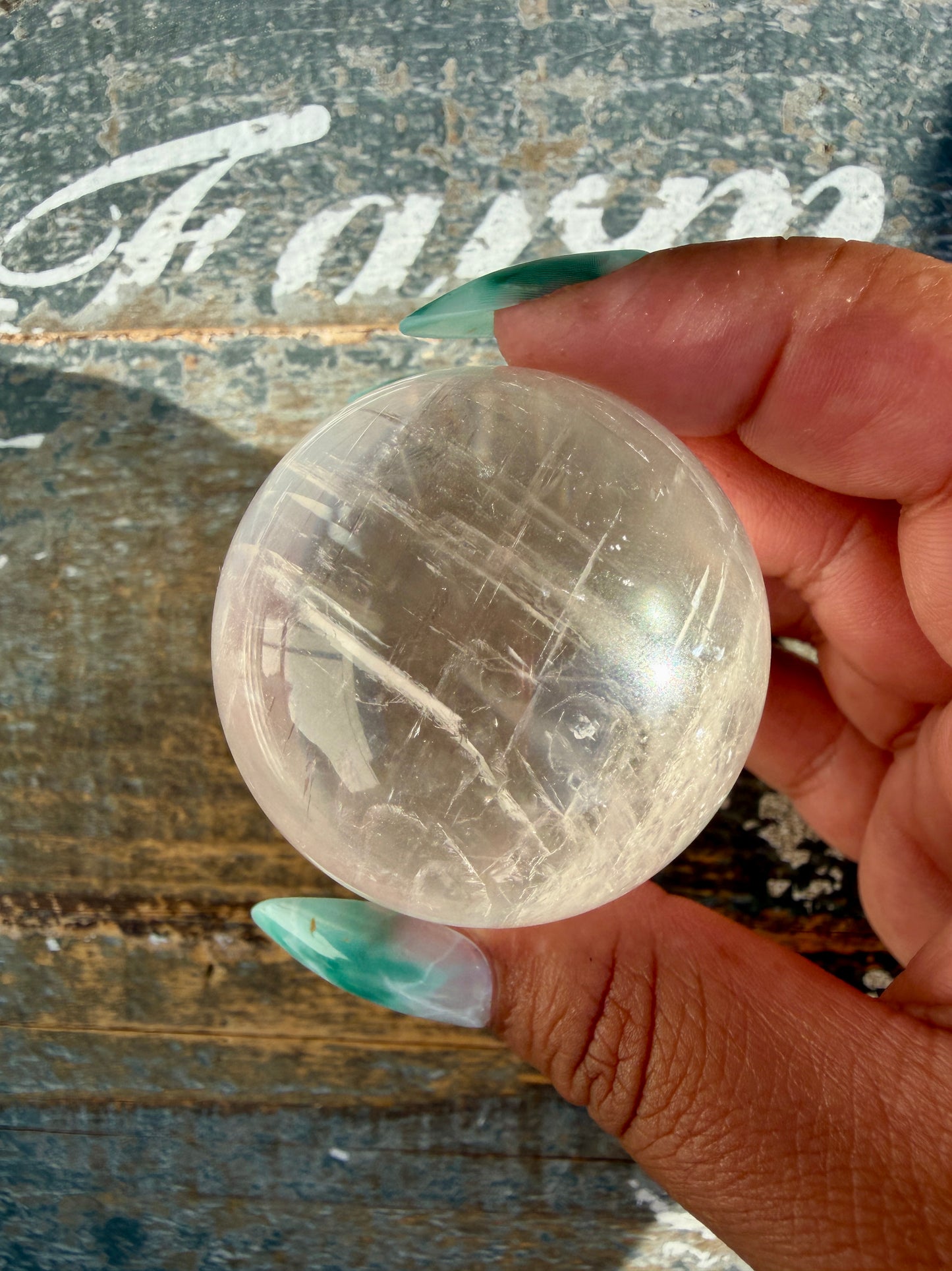 Gorgeous Optical Calcite Sphere | Opt A