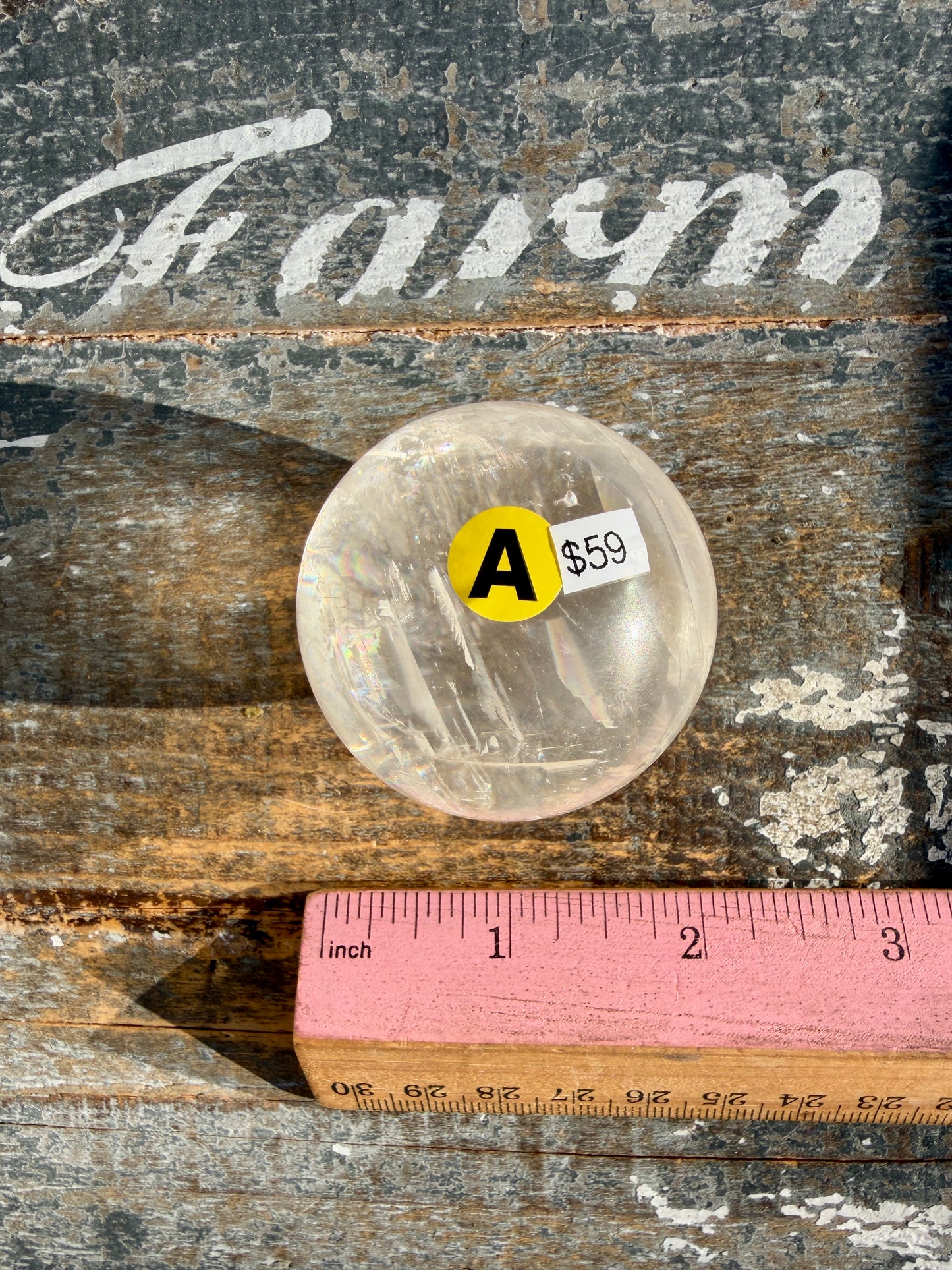 Gorgeous Optical Calcite Sphere | Opt A