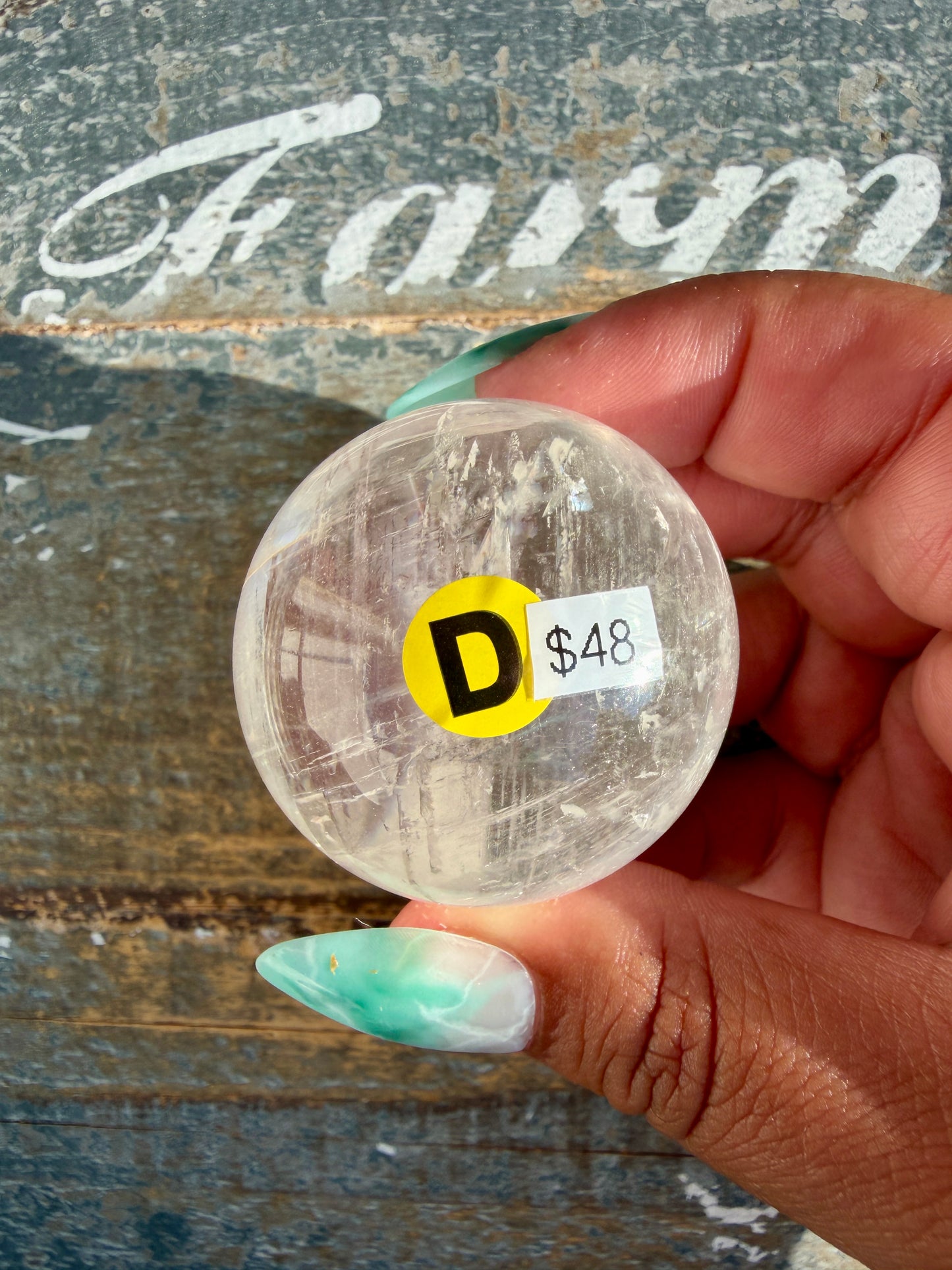 Gorgeous Optical Calcite Sphere | Opt D