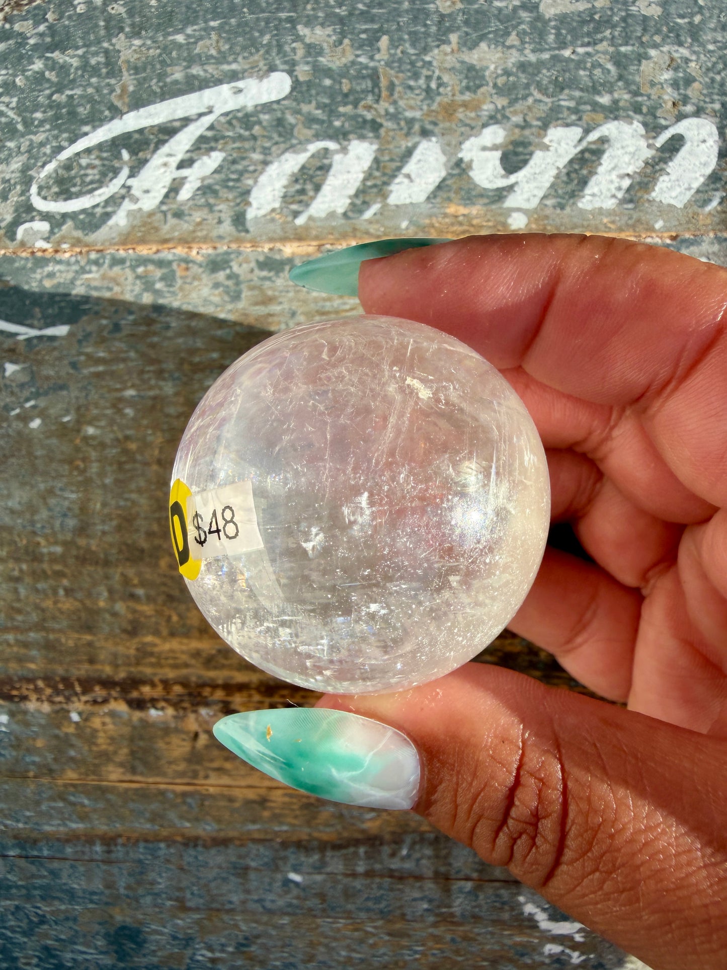 Gorgeous Optical Calcite Sphere | Opt D