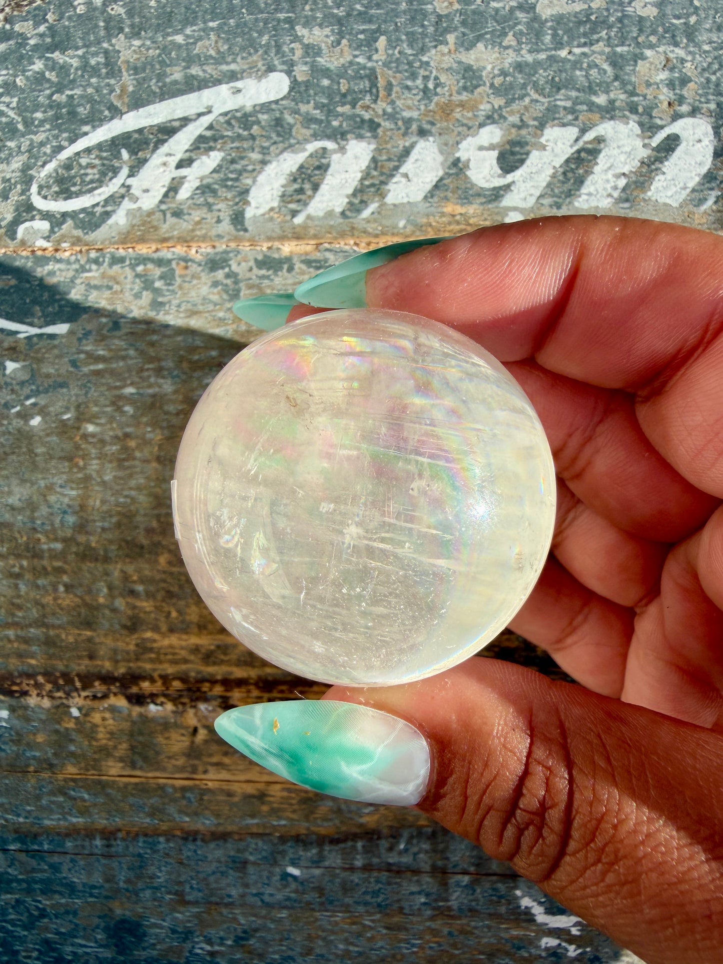 Gorgeous Optical Calcite Sphere | Opt D