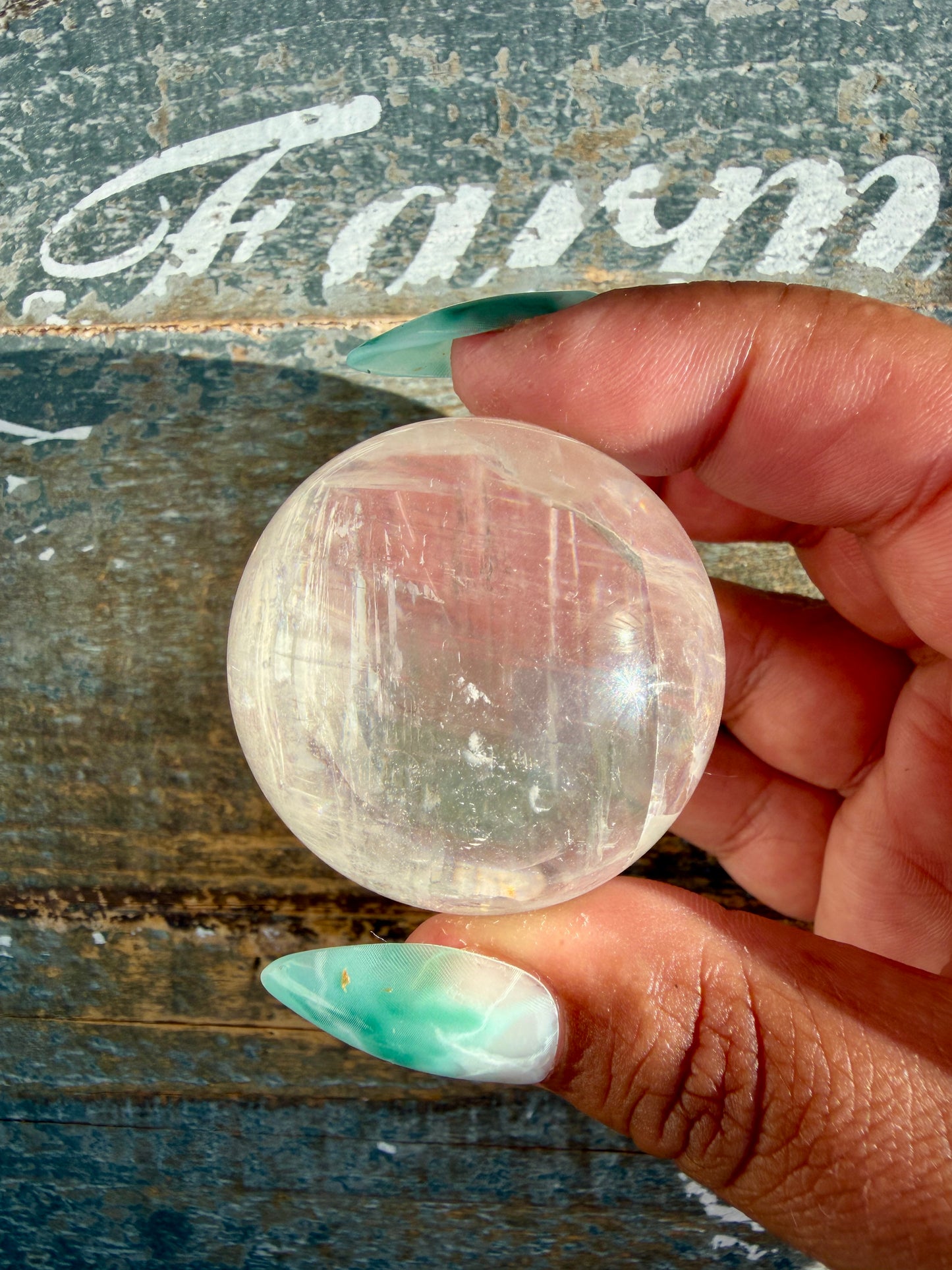 Gorgeous Optical Calcite Sphere | Opt D