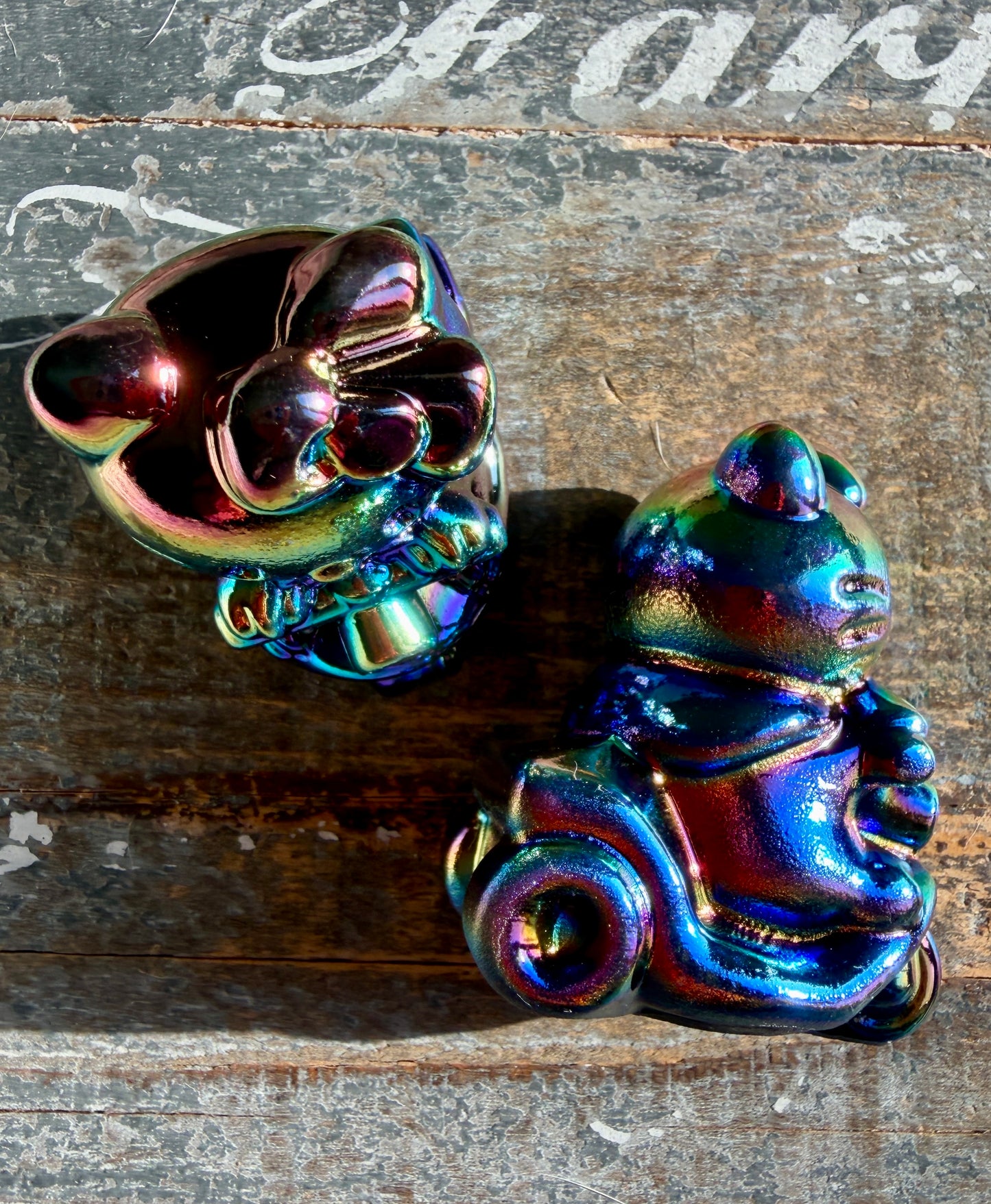 One (1) Titanium Aura Hello Kitty Scooter