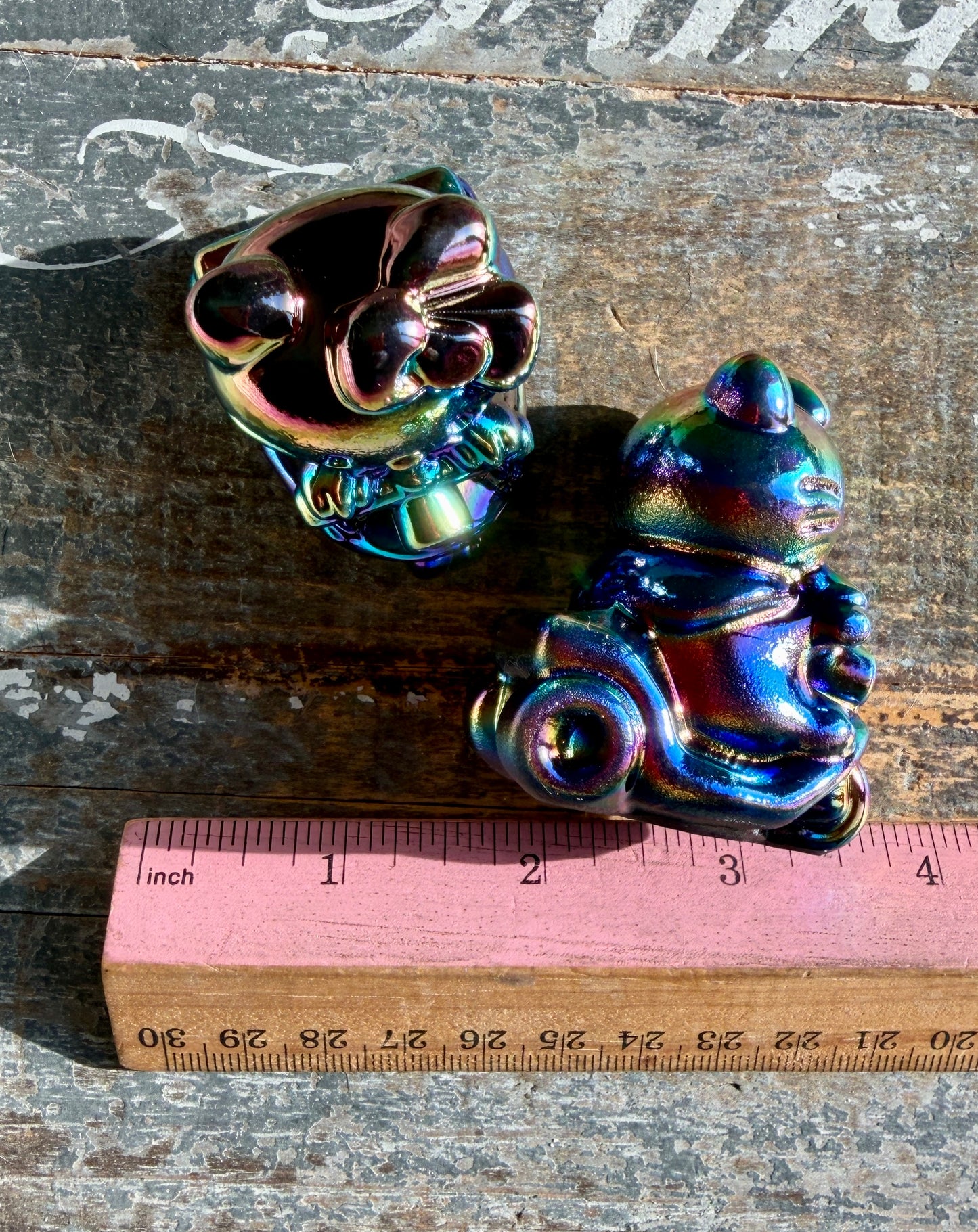 One (1) Titanium Aura Hello Kitty Scooter