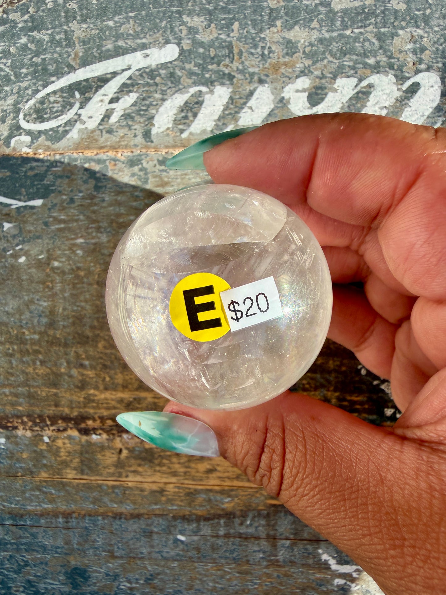 Gorgeous Optical Calcite Sphere | Opt E (discount/damaged - see photos)