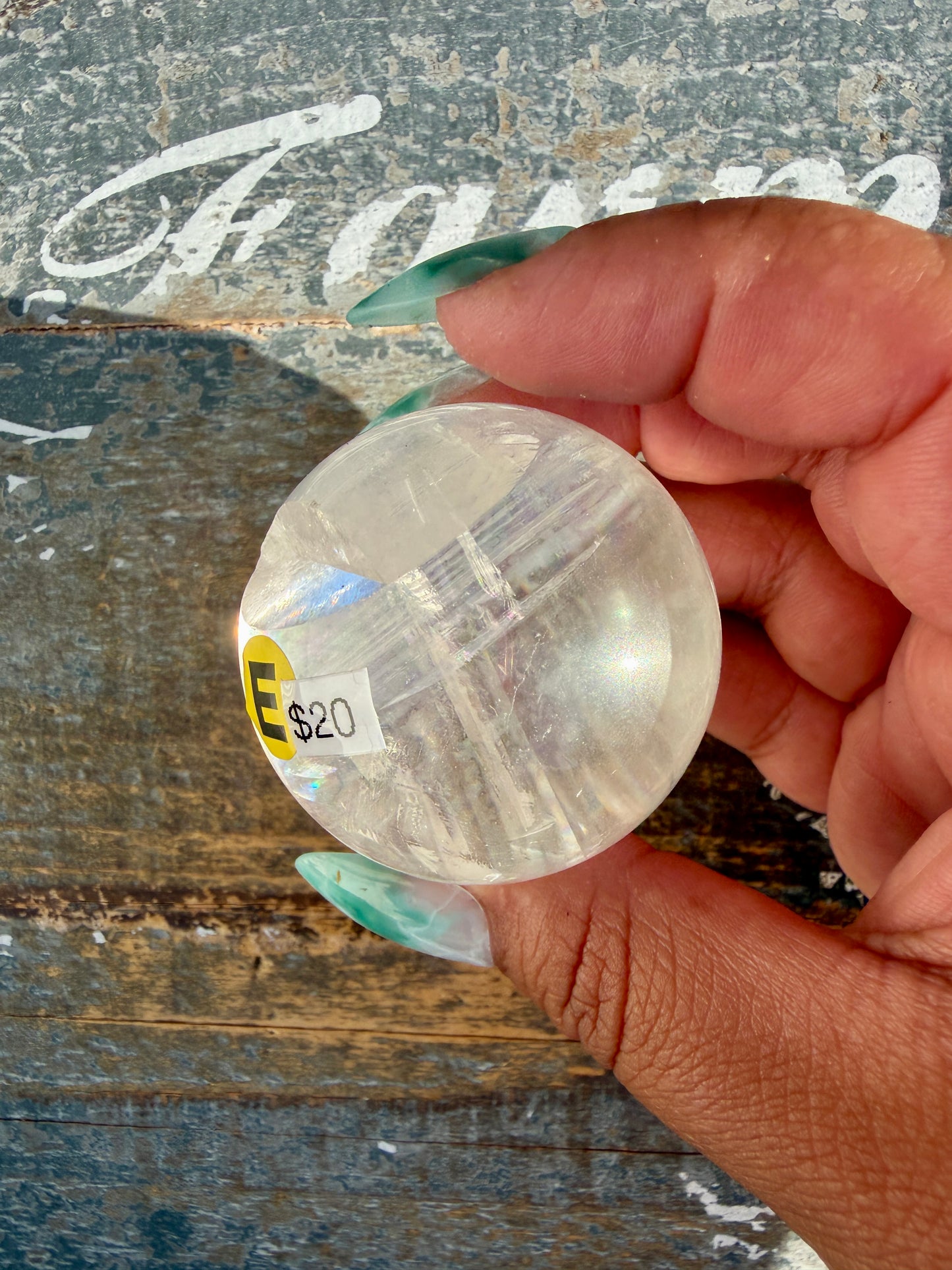 Gorgeous Optical Calcite Sphere | Opt E (discount/damaged - see photos)