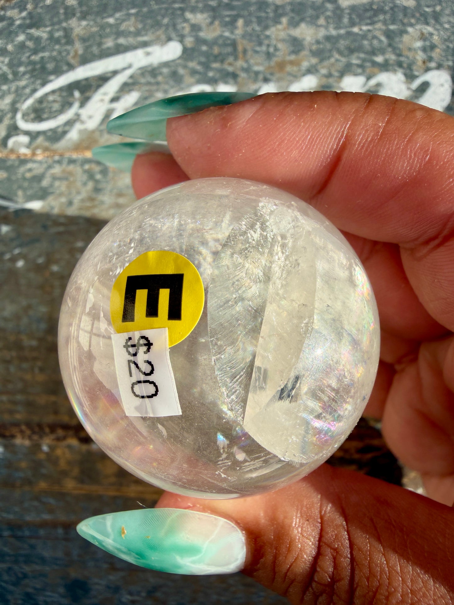 Gorgeous Optical Calcite Sphere | Opt E (discount/damaged - see photos)