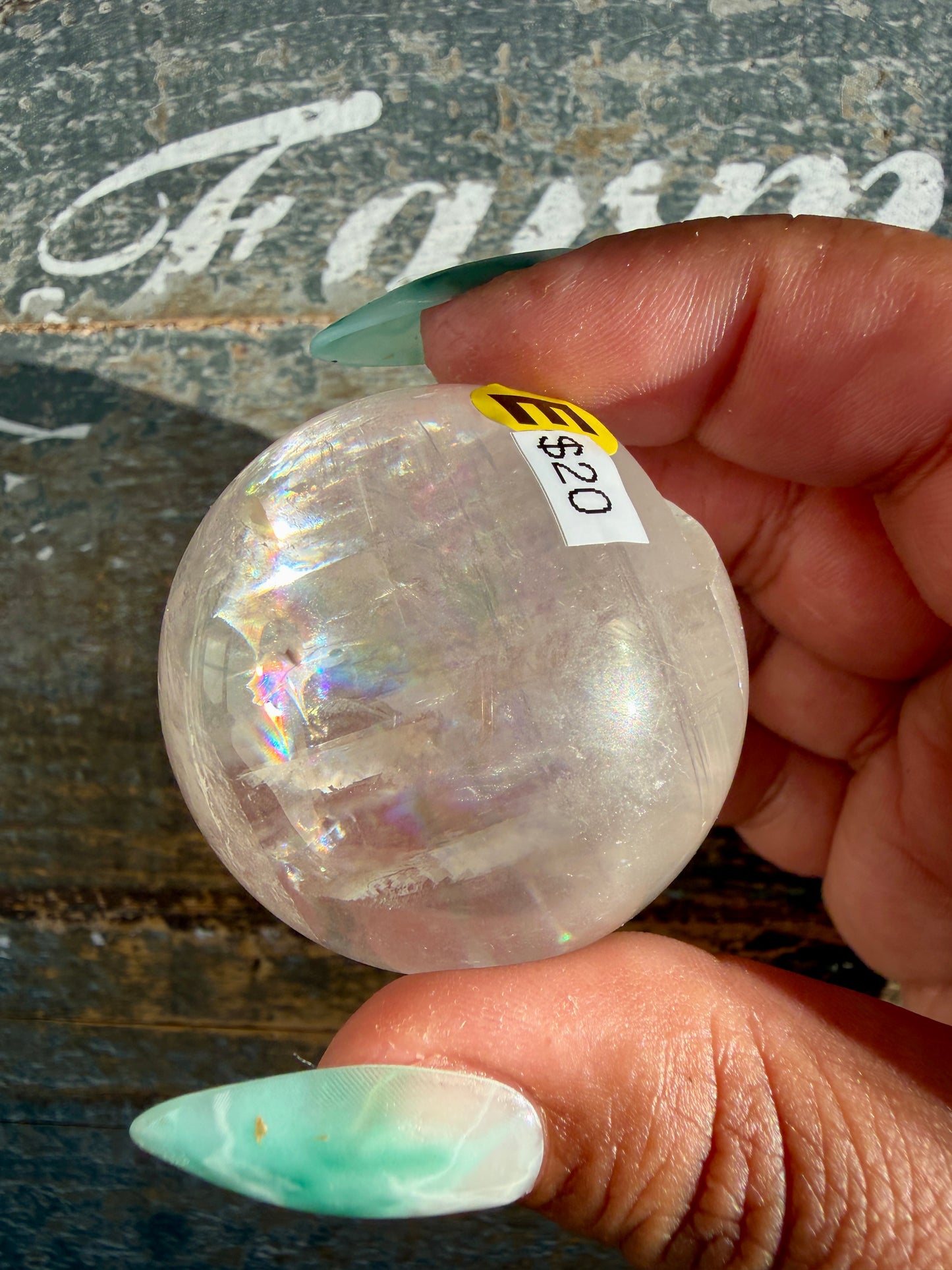 Gorgeous Optical Calcite Sphere | Opt E (discount/damaged - see photos)