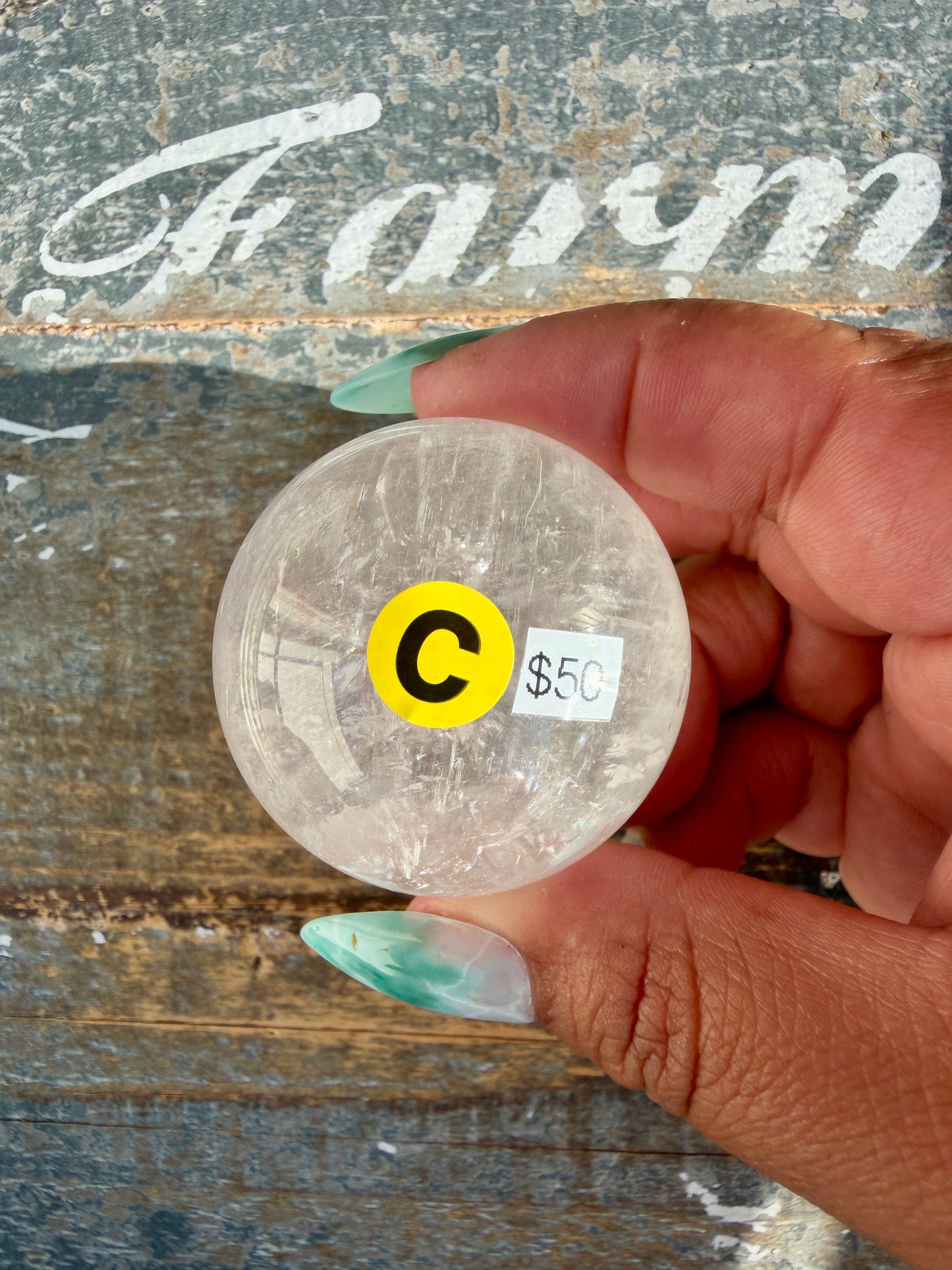 Gorgeous Optical Calcite Sphere | Opt C