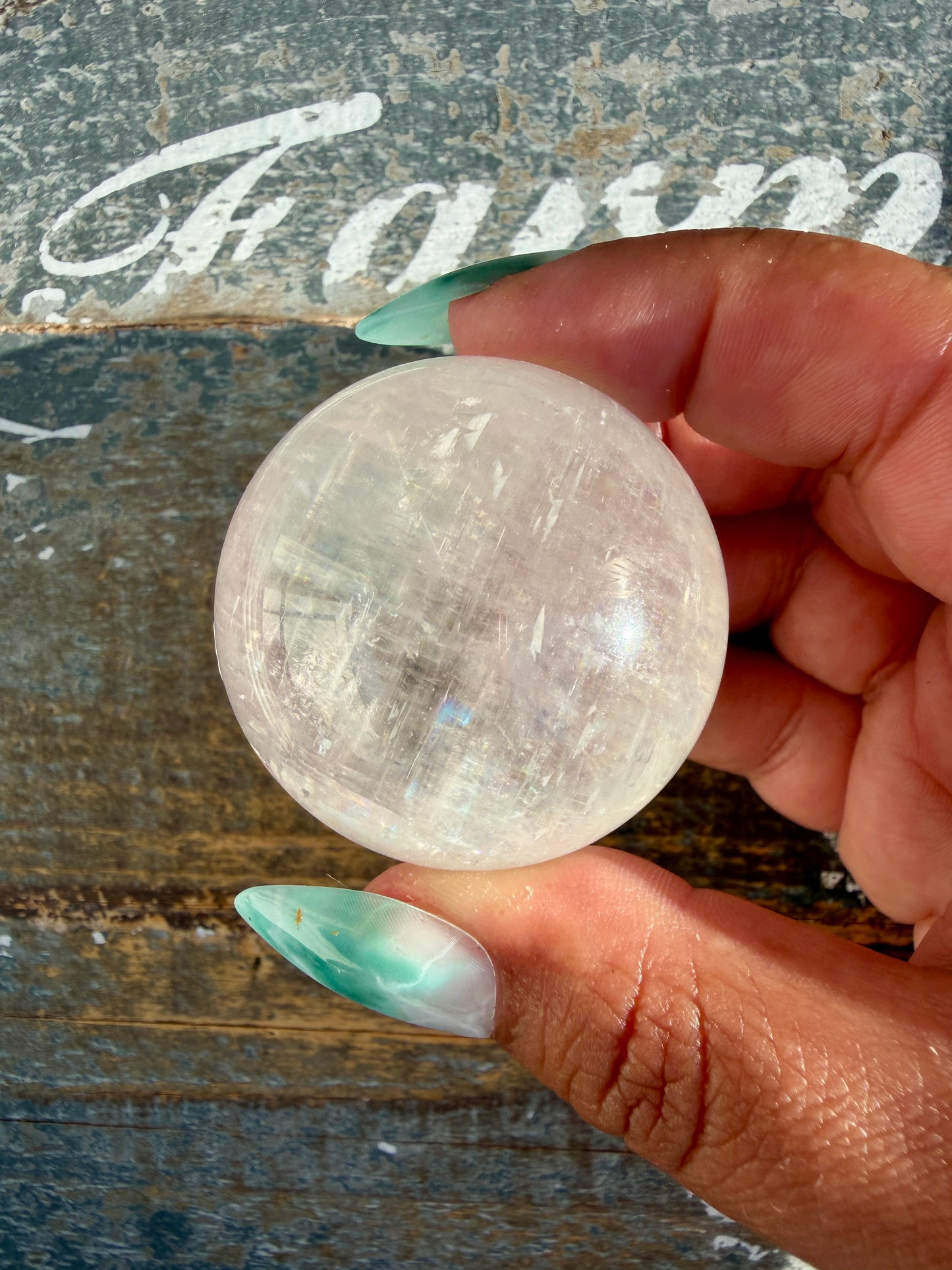 Gorgeous Optical Calcite Sphere | Opt C