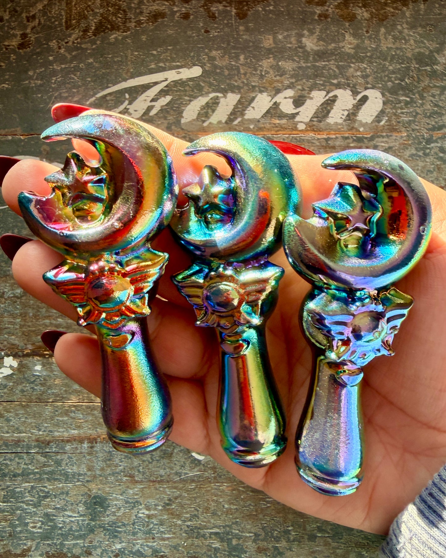 One (1) Titanium Aura Wand | Opt 1