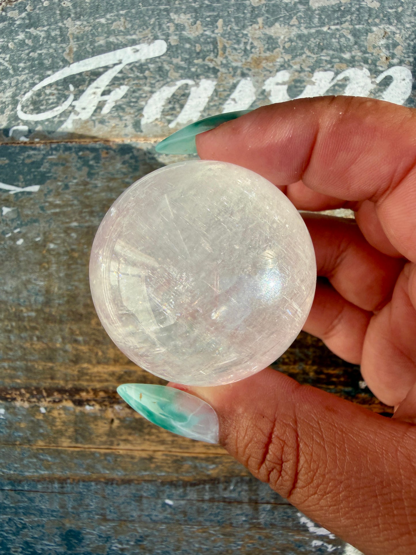 Gorgeous Optical Calcite Sphere | Opt C
