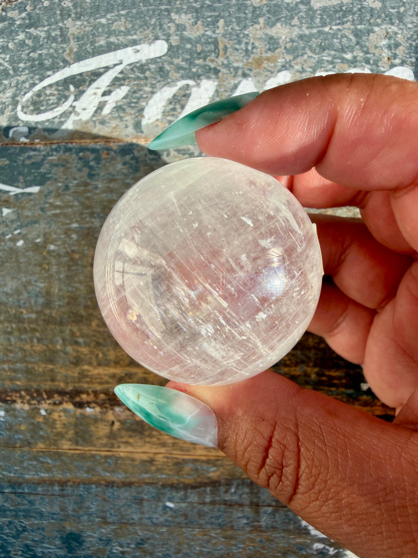 Gorgeous Optical Calcite Sphere | Opt C