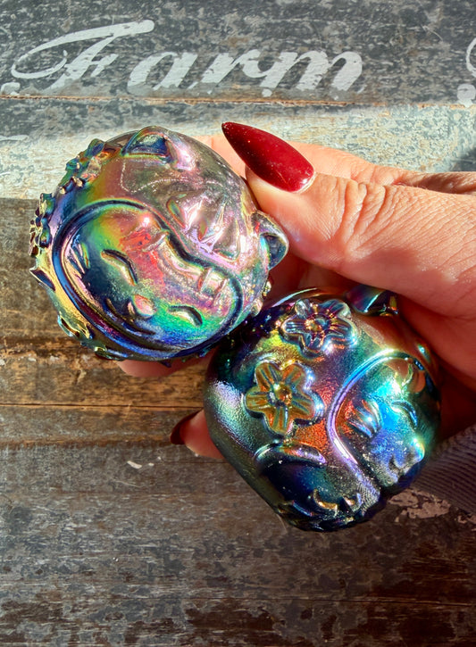 One (1) Titanium Aura Flower Kitty