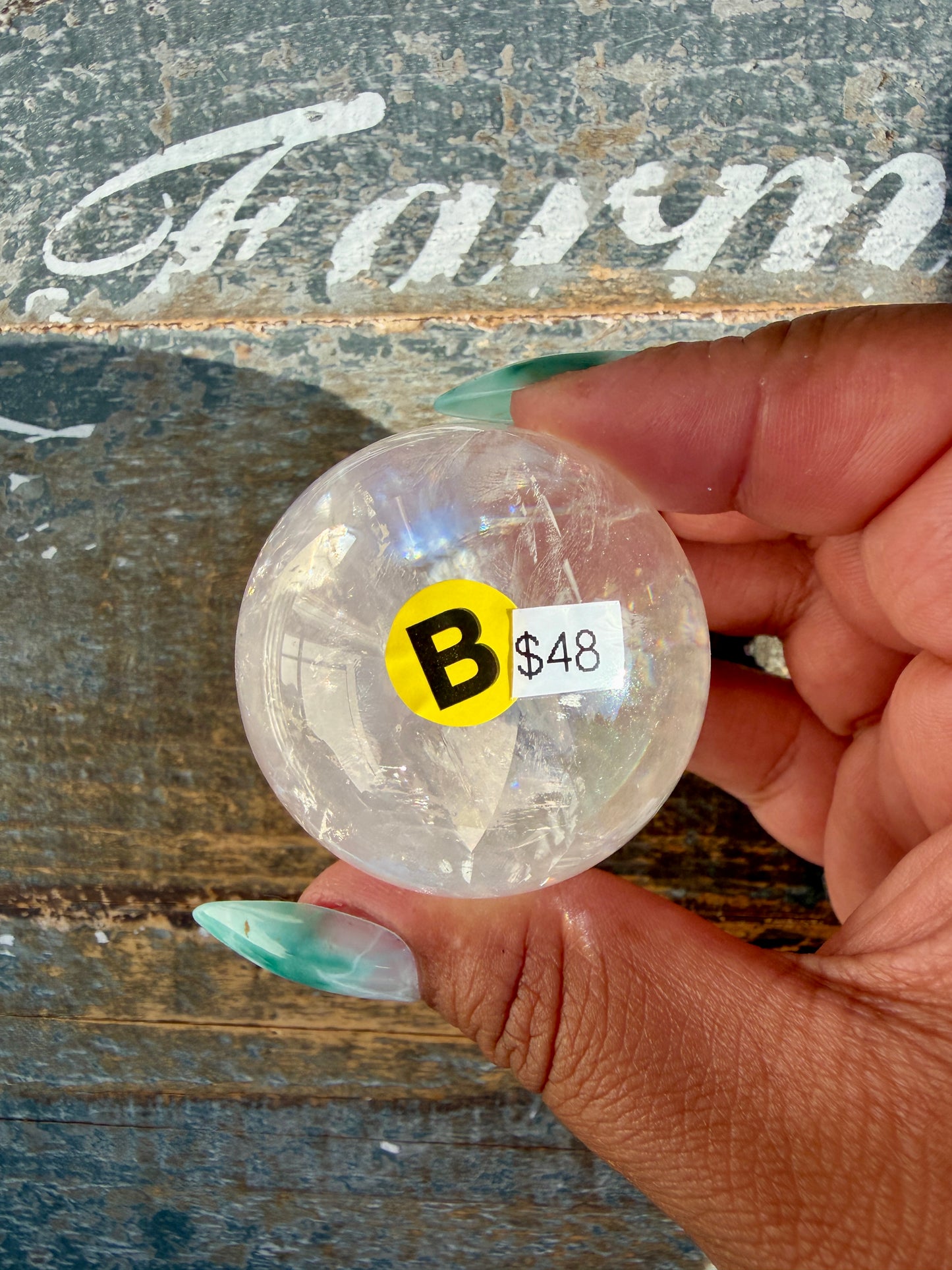 Gorgeous Optical Calcite Sphere | Opt B