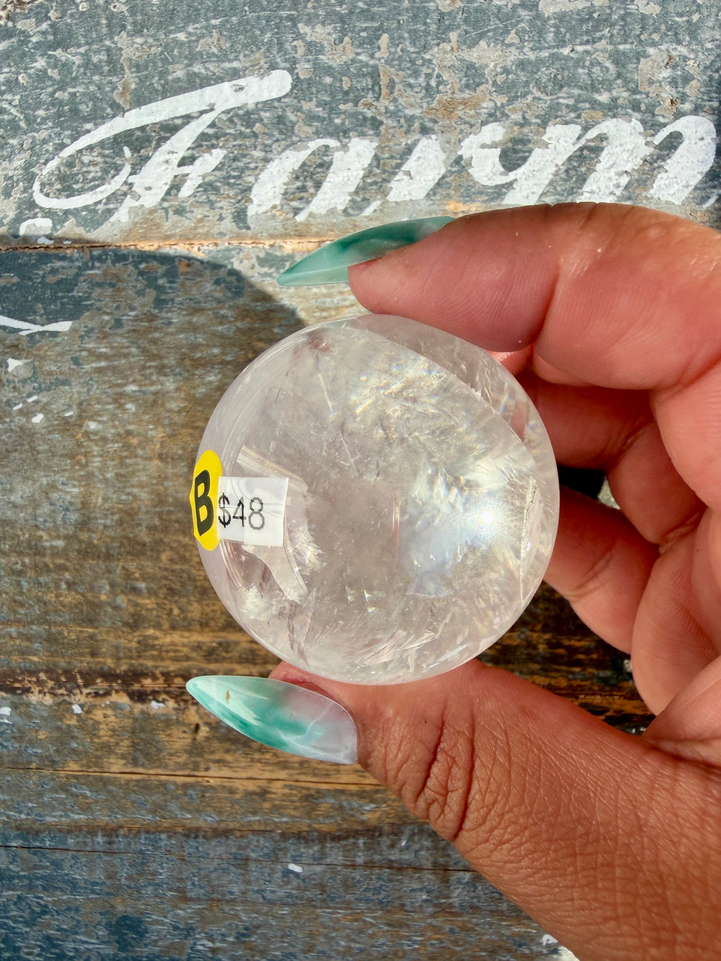Gorgeous Optical Calcite Sphere | Opt B