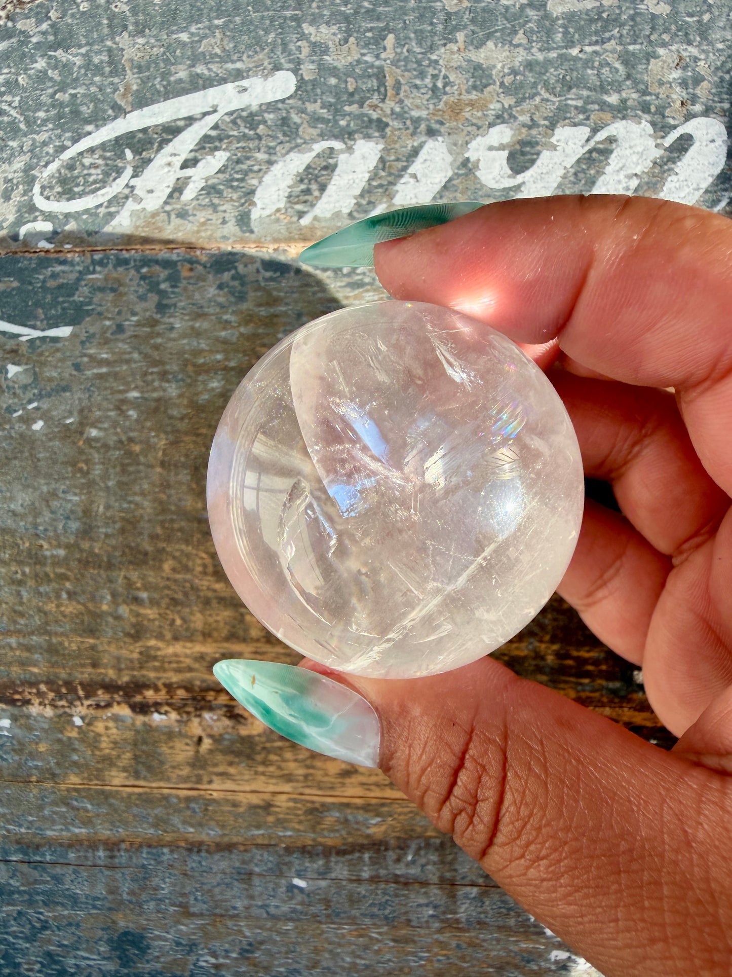 Gorgeous Optical Calcite Sphere | Opt B