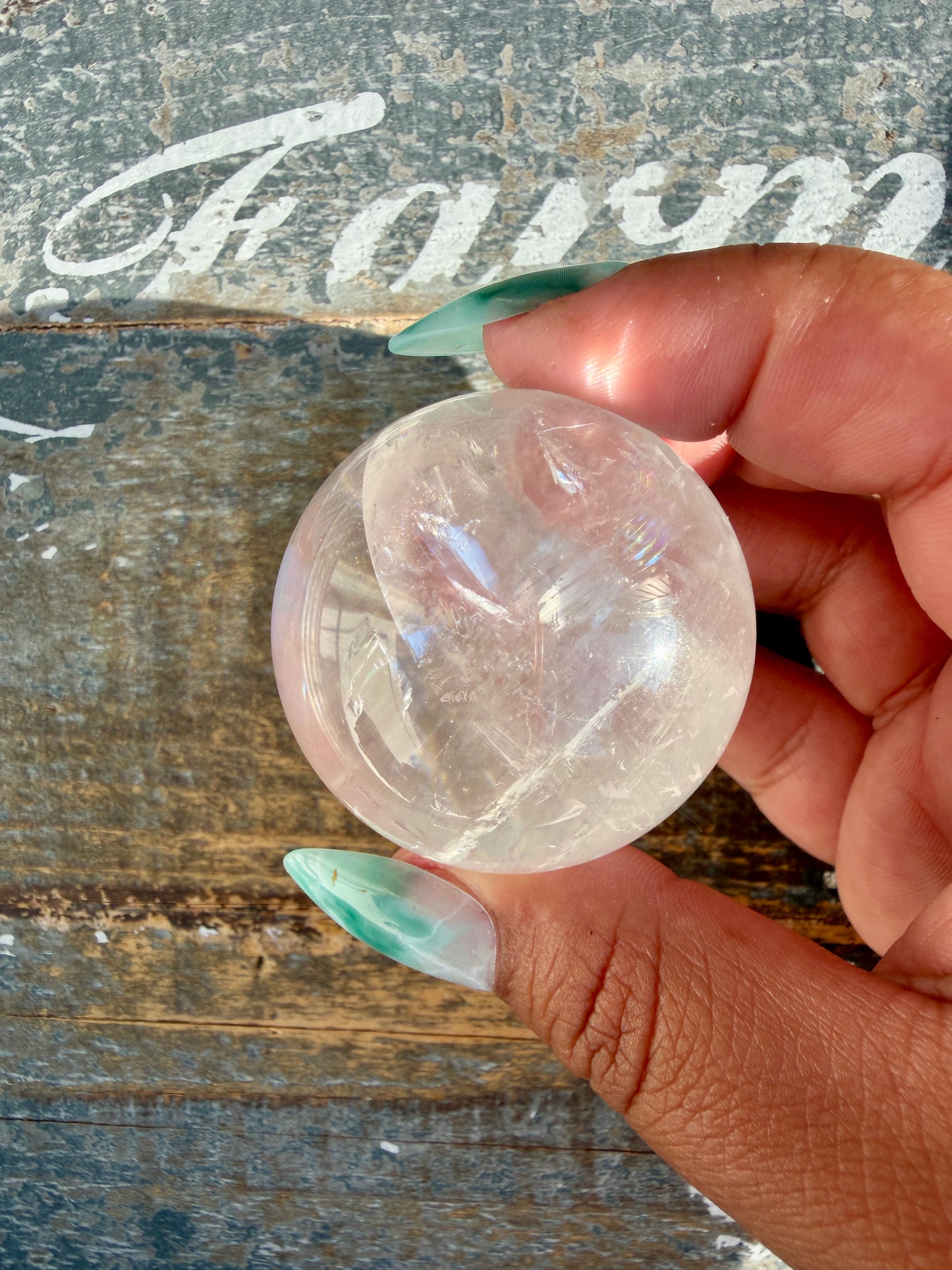Gorgeous Optical Calcite Sphere | Opt B
