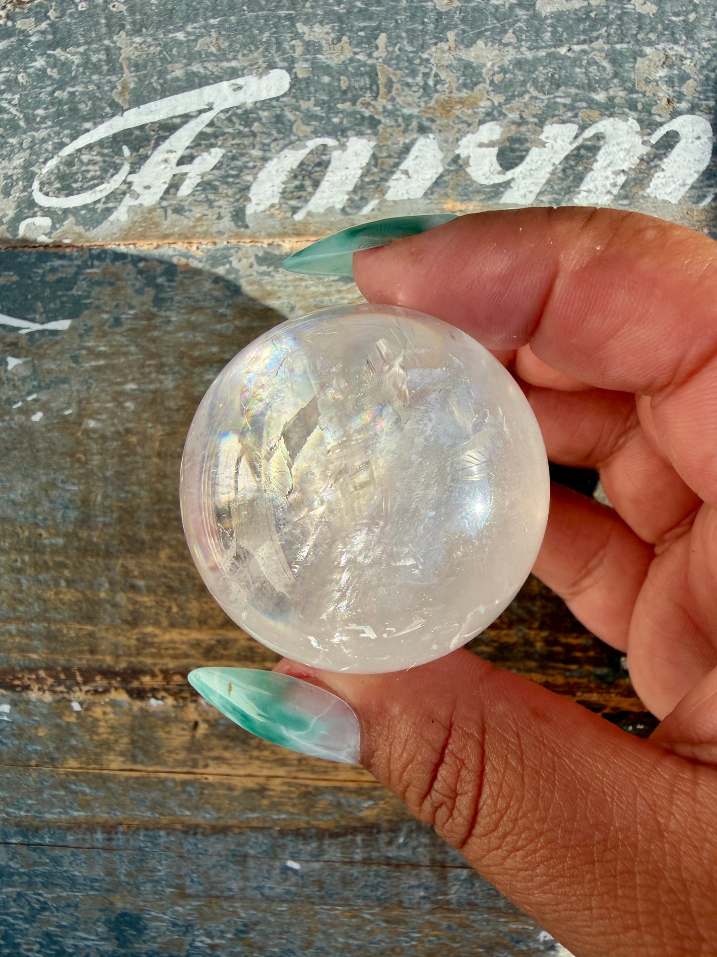 Gorgeous Optical Calcite Sphere | Opt B